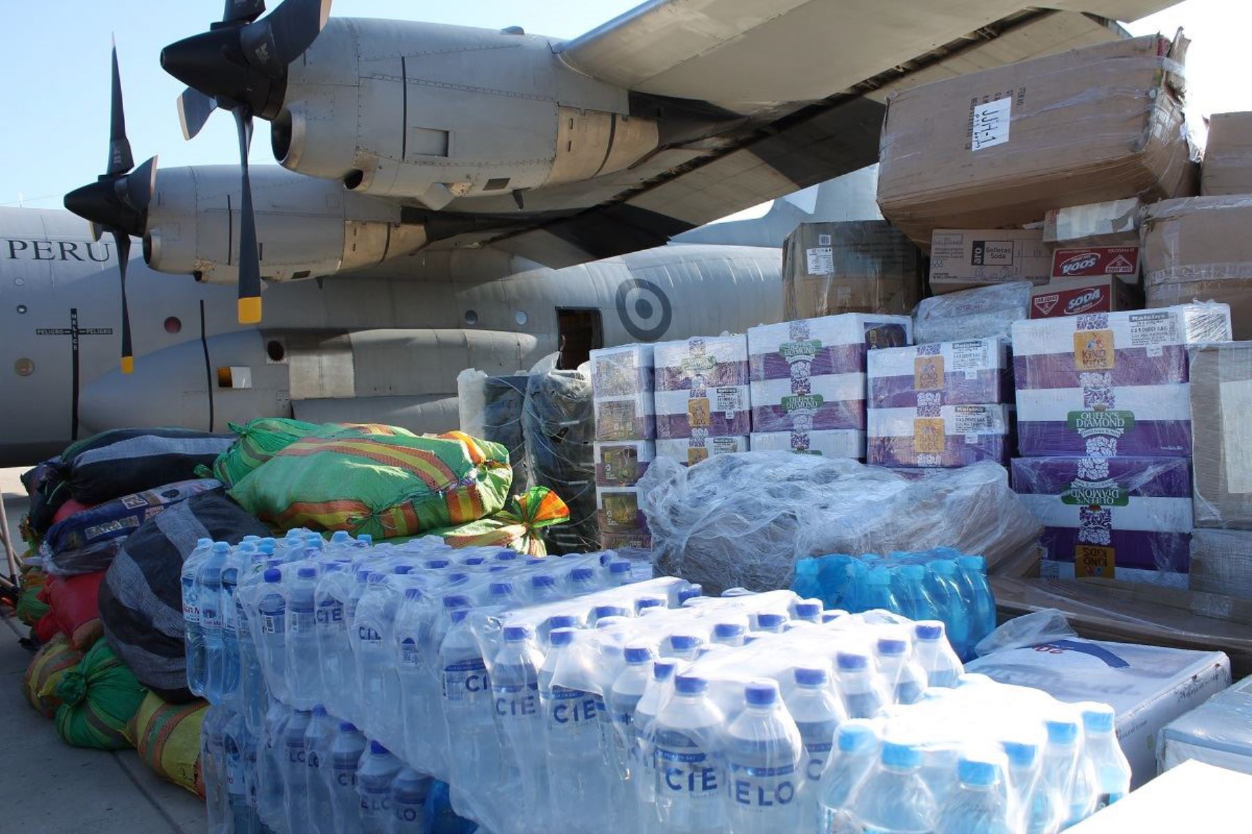 Indeci entregó 889 toneladas de ayuda humanitaria a regiones afectadas por lluvias. ANDINA/Difusión