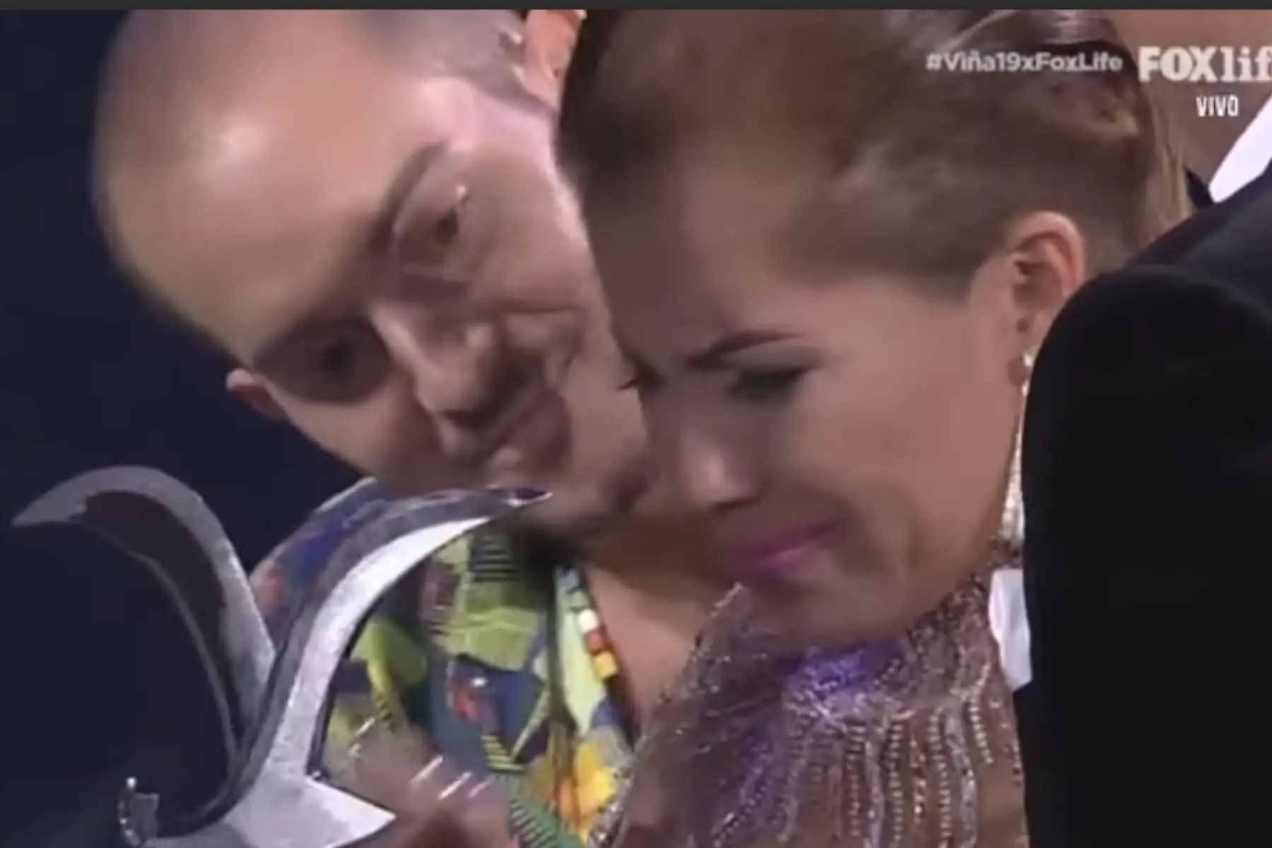 Cantante Susan Ochoa gana Gaviota de Plata en Viña del Mar.Foto: Captura TV