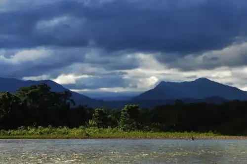 Santuario Nacional Megantoni, ubicado en la región Cusco.