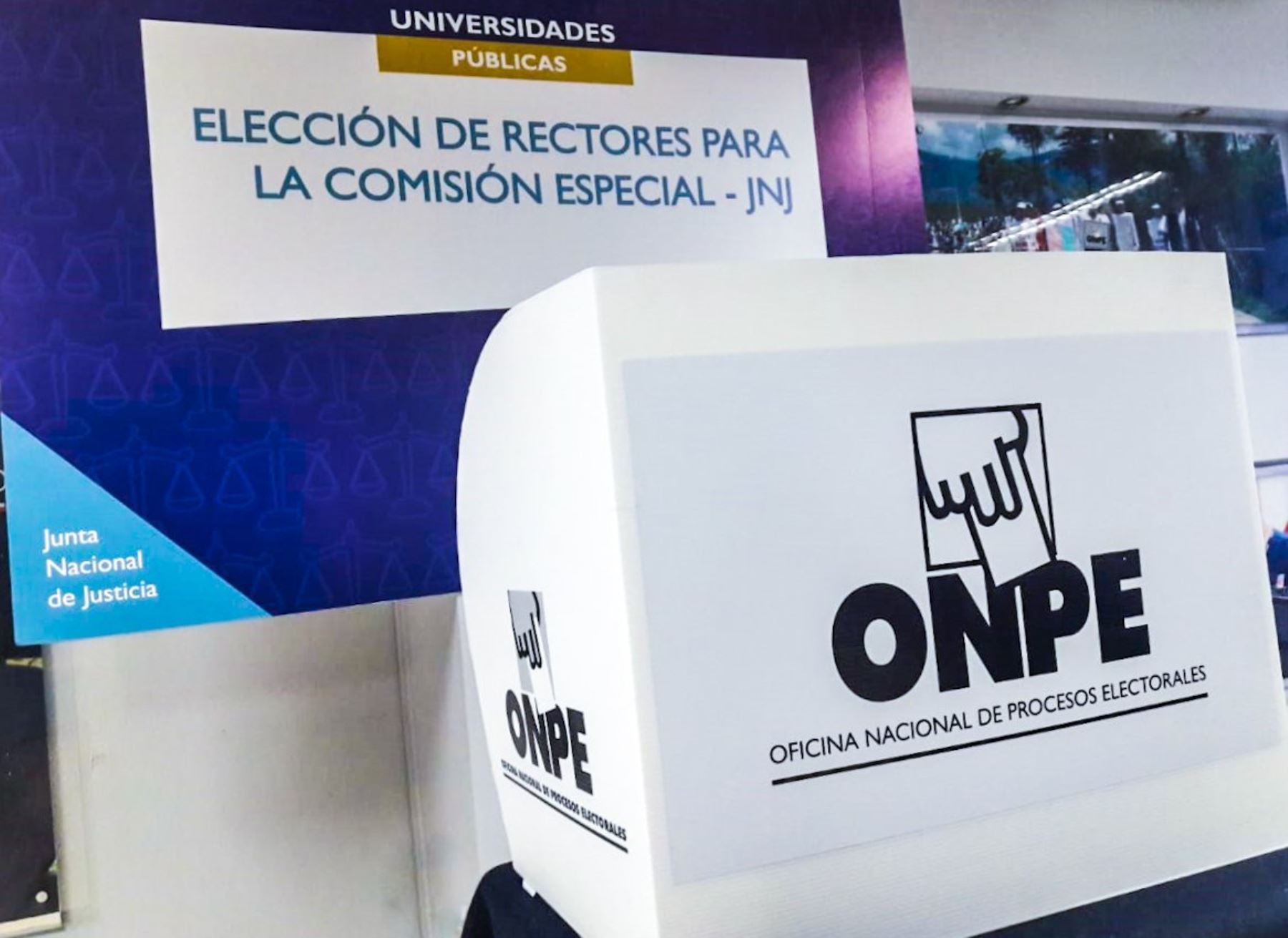 ONPE realiza hoy elección de rectores de las universidades públicas y privadas ante la Comisión Especial de la JNJ.