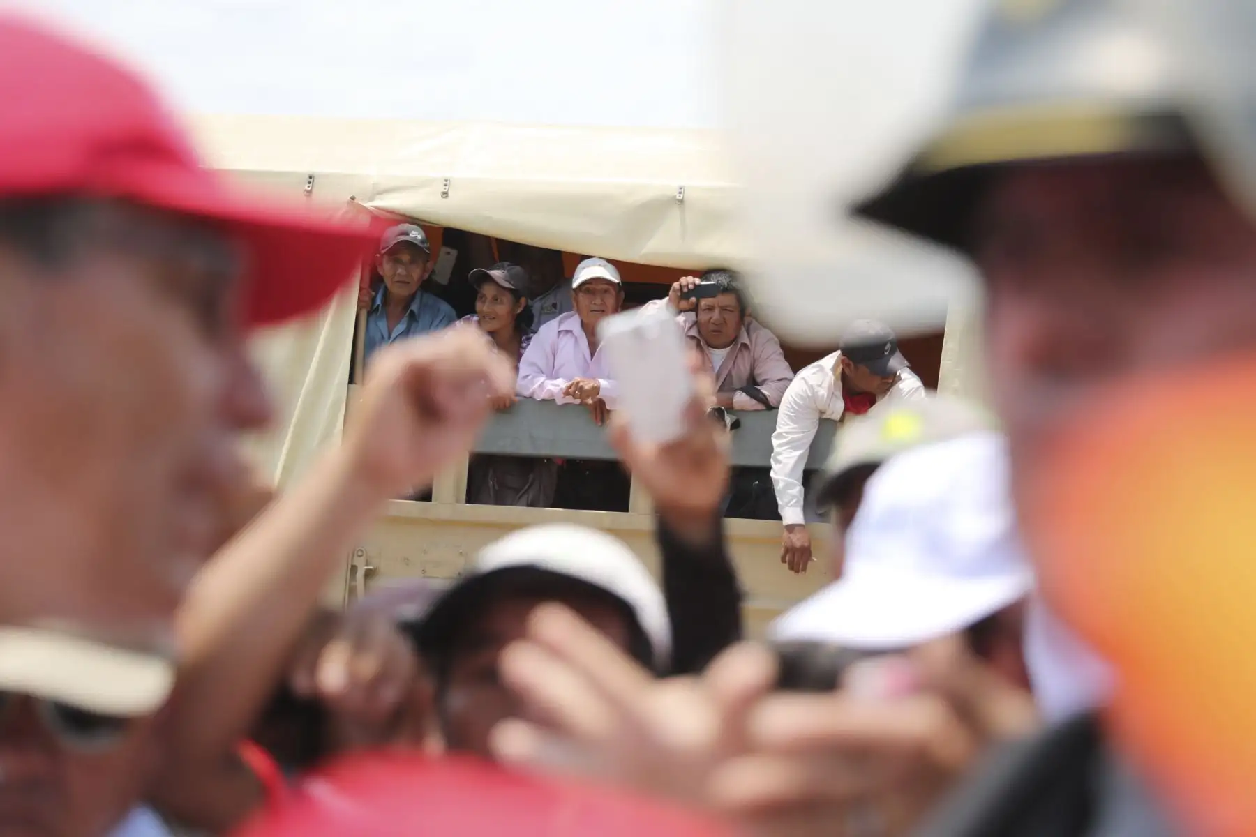 Presidente Vizcarra inspecciona zona afectada por desbordes y lluvias en Chulucanas (Piura). Foto: ANDINA/Prensa Presidencia