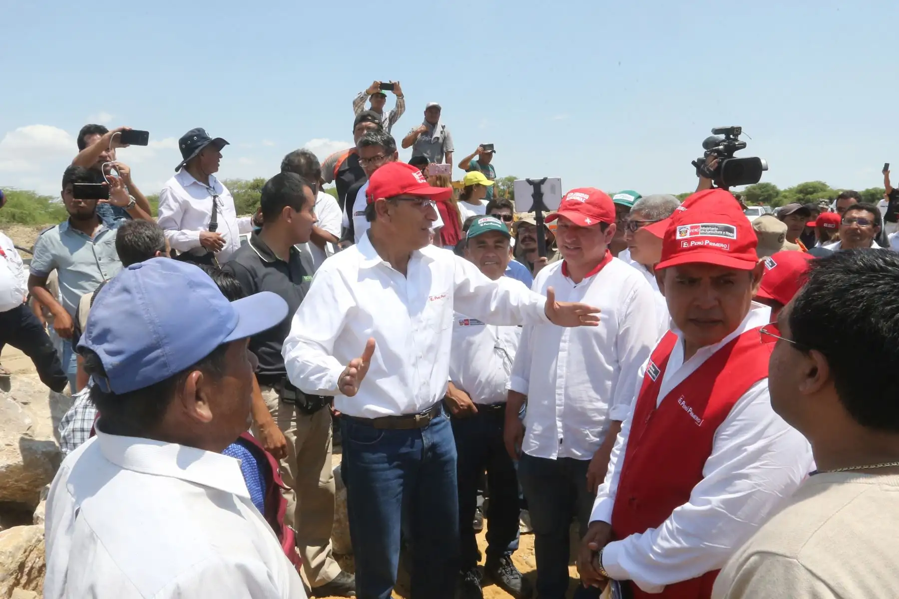 Presidente Martín Vizcarra inaugurará obras de infraestructura en Piura. ANDINA/Jhony Laurente