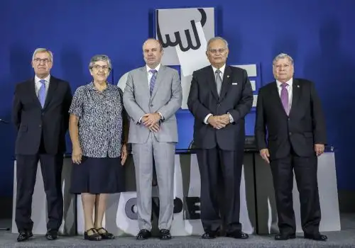 Rectores elegidos para integrar la Comisión Especia de la Junta Nacional  Justicia.