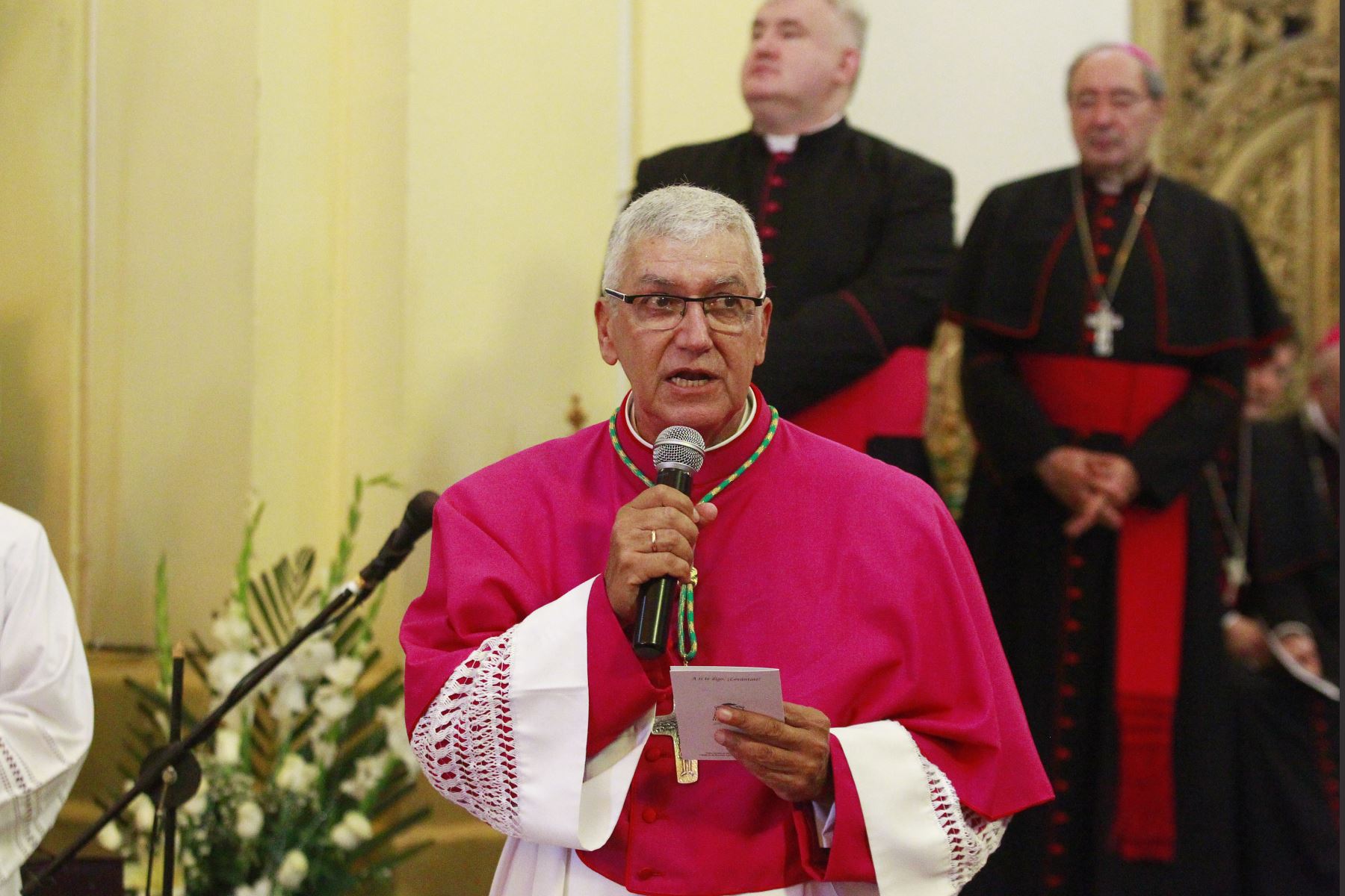 Arzobispo de Lima, Carlos Castillo. Foto: ANDINA/Eddy Ramos