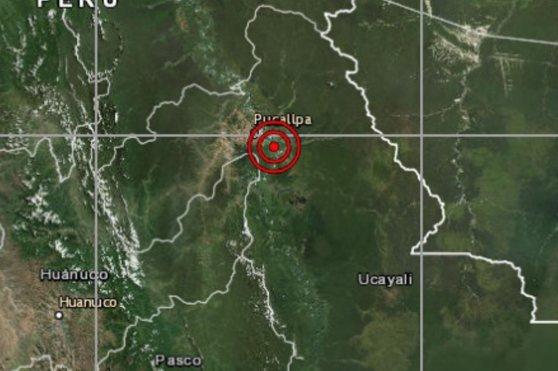 El IGP reportó un movimiento sísmico de magnitud 5.1 en la región Ucayali, en la selva central del país. Foto: INTERNET/Medios