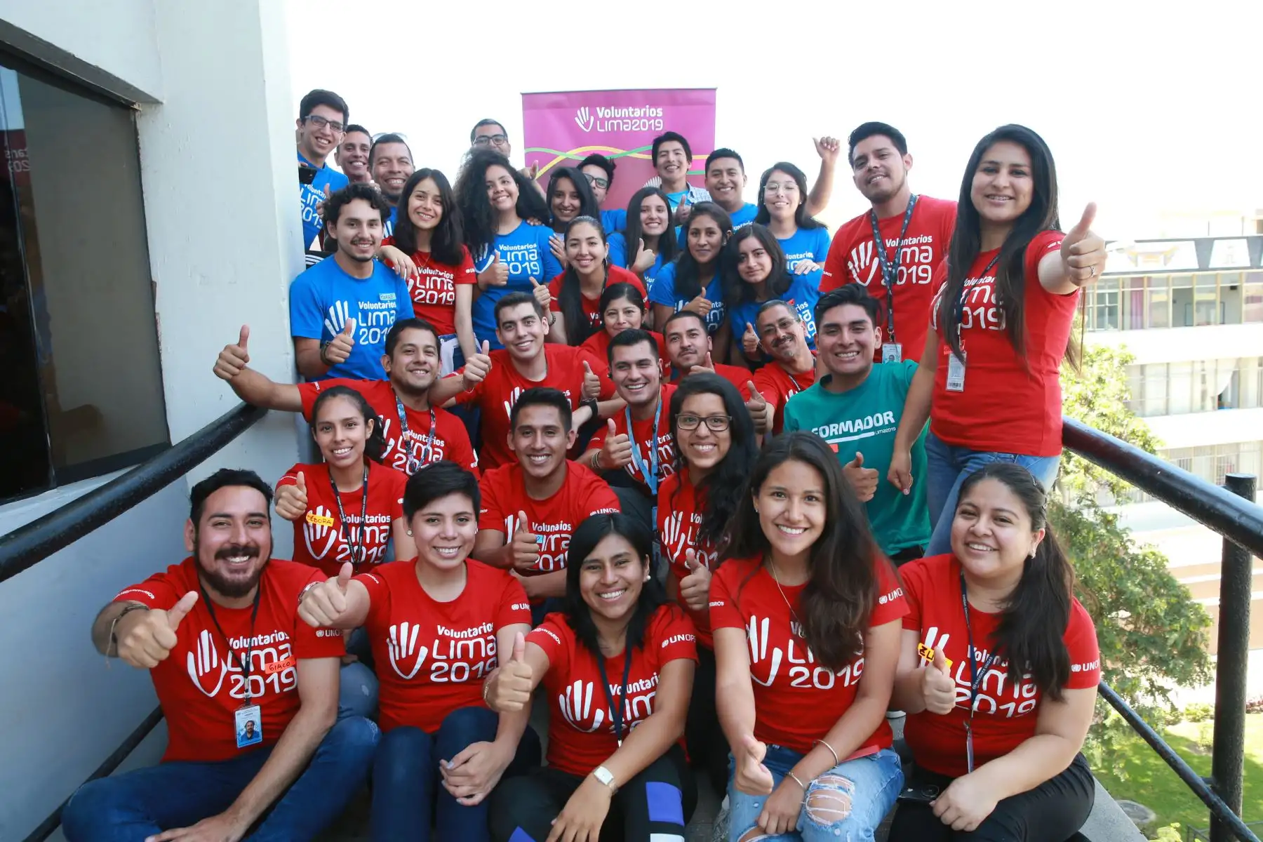 Capacitación del programa de voluntariado de Lima 2019, en la Universidad Nacional Mayor de San Marcos. Foto: ANDINA/Norman Córdova
