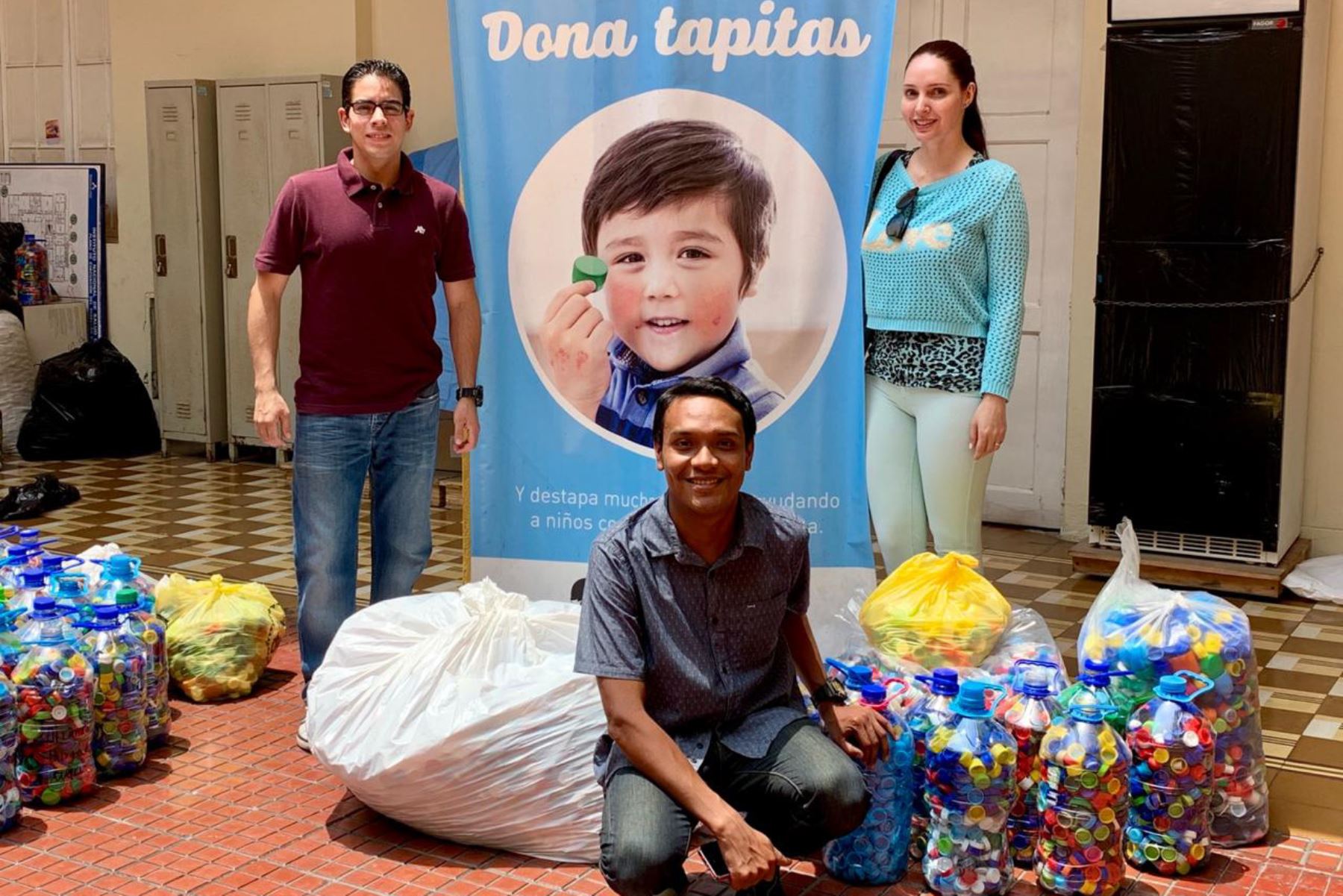 Señora Perú Universo 2019, Pierangeli Dodero entregó donación a antiguo hospital del Niño de Breña. Foto/Difusión