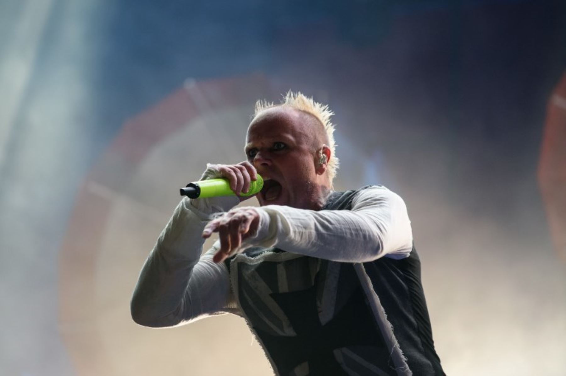 04/03/2019   Keith Flint cantante del grupo The Prodigy. Foto: AFP