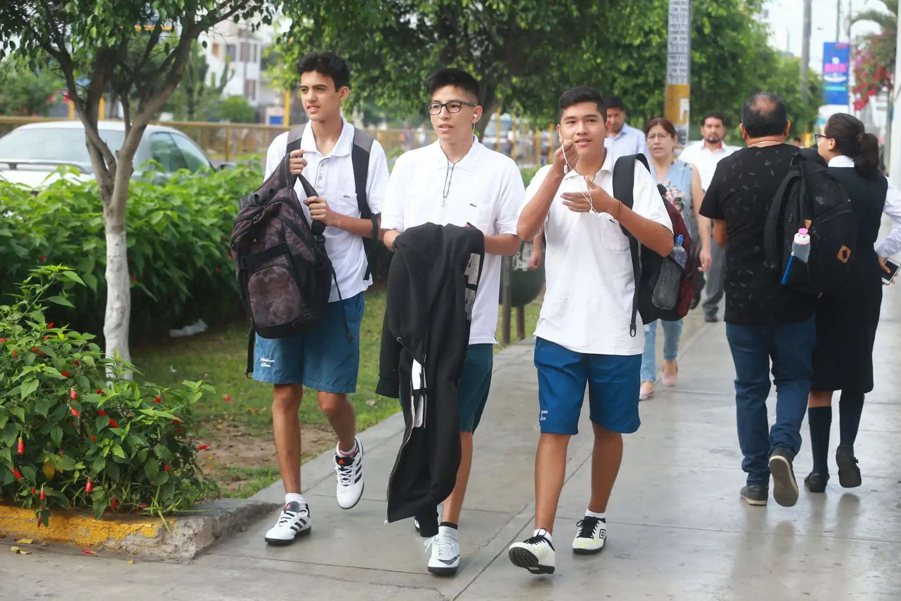 Miles de escolares de colegios privados de todo el país inician hoy el año escolar 2019, una semana antes de las instituciones educativas públicas. Foto: ANDINA/Vidal Tarqui