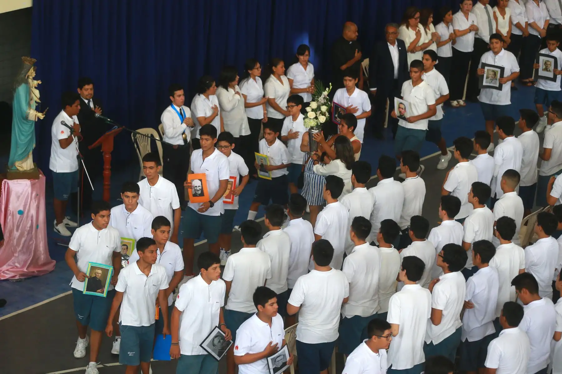 Miles de escolares de colegios privados de todo el país inician hoy el año escolar 2019, una semana antes de las instituciones educativas públicas. Foto: ANDINA/Vidal Tarqui