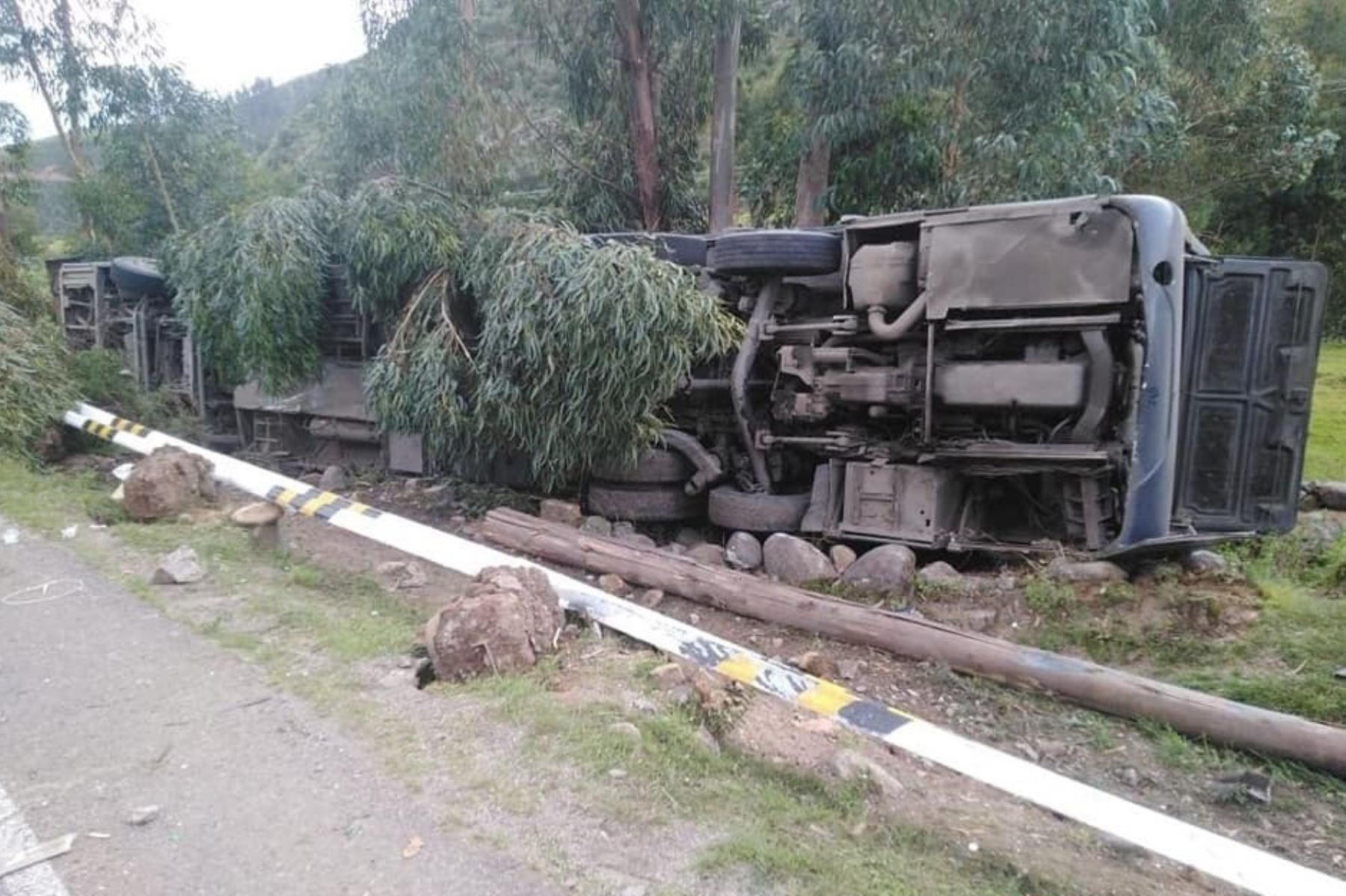 Indecopi confirmó que la empresa Megabus fue la responsable del accidente de tránsito en Ayacucho que dejó 2 muertos y 28 heridos. Foto: cortesía.