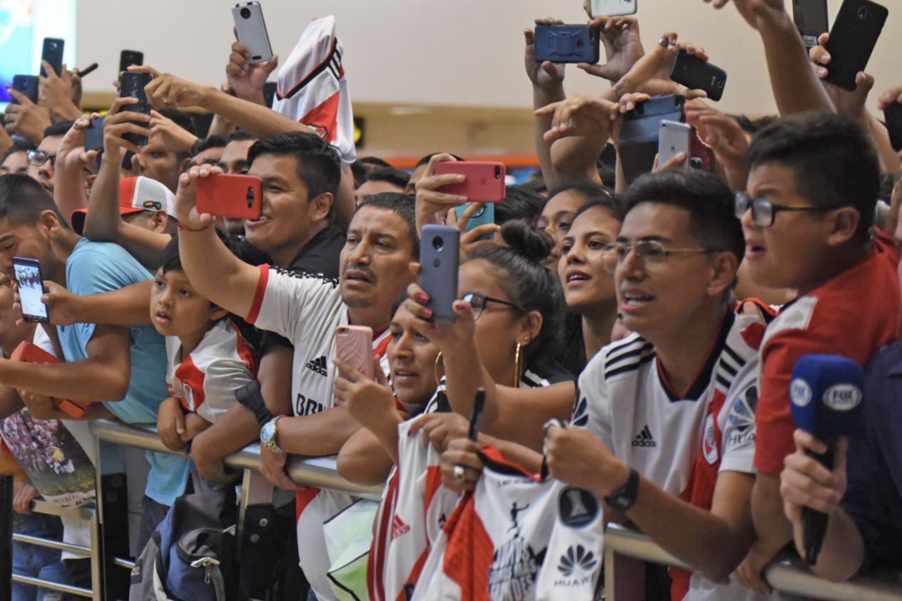 Llegada a Lima de River Plate