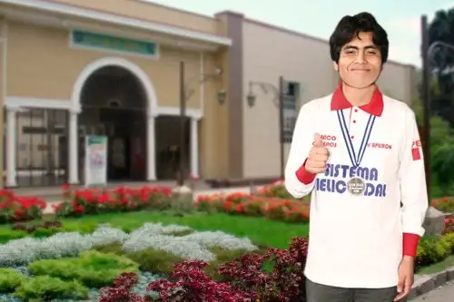 Bruno Díaz Yaipén, subcampeón iberoamericano de química 2018, obtuvo el máximo puntaje en el examen de admisión 2019 en la Universidad La Molina, Foto: ANDINA/Difusión.