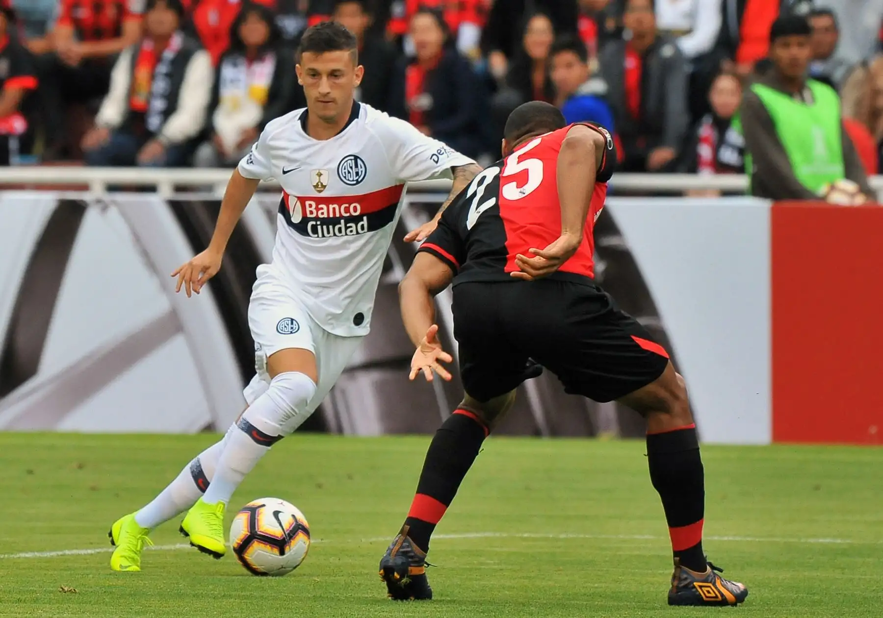 Melgar empata sin goles con San Lorenzo. Foto: AFP