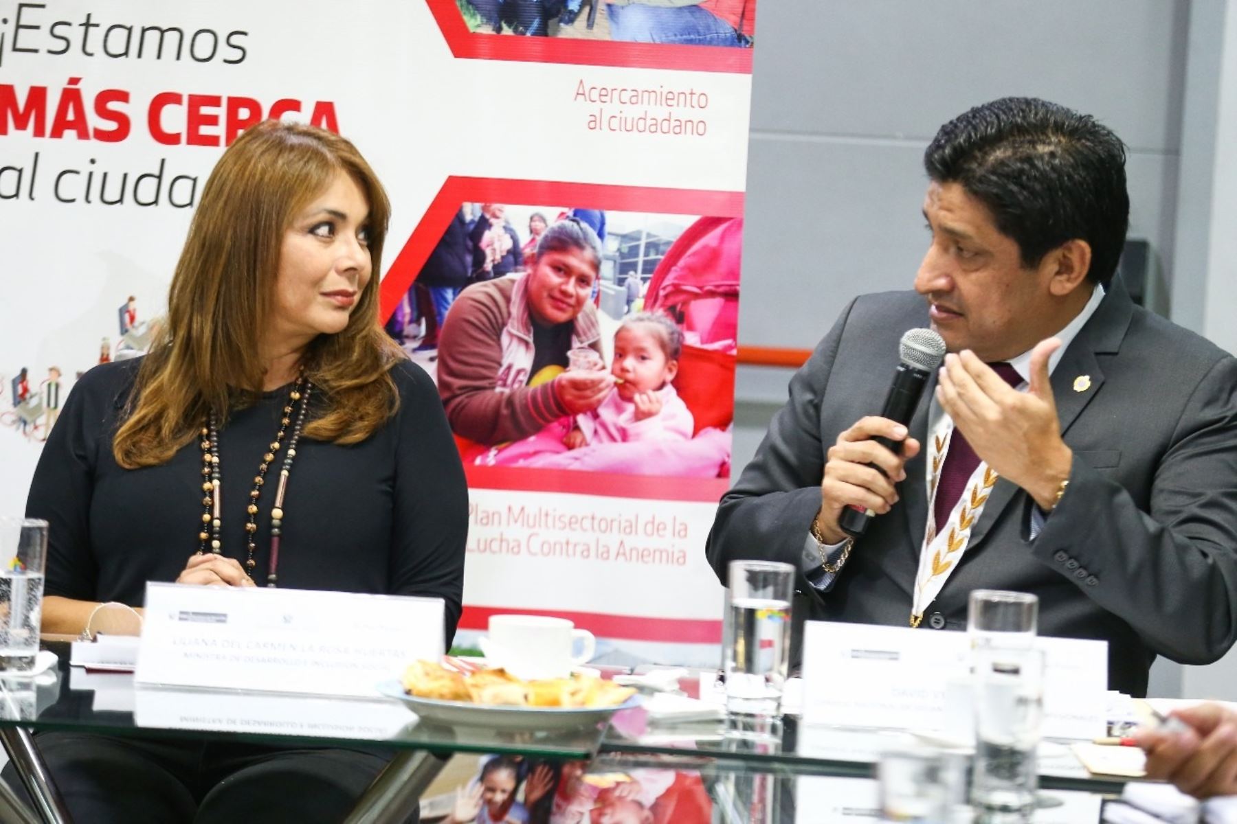 Ministra de Desarrollo e Inclusión Social, Liliana La Rosa. Cortesía.