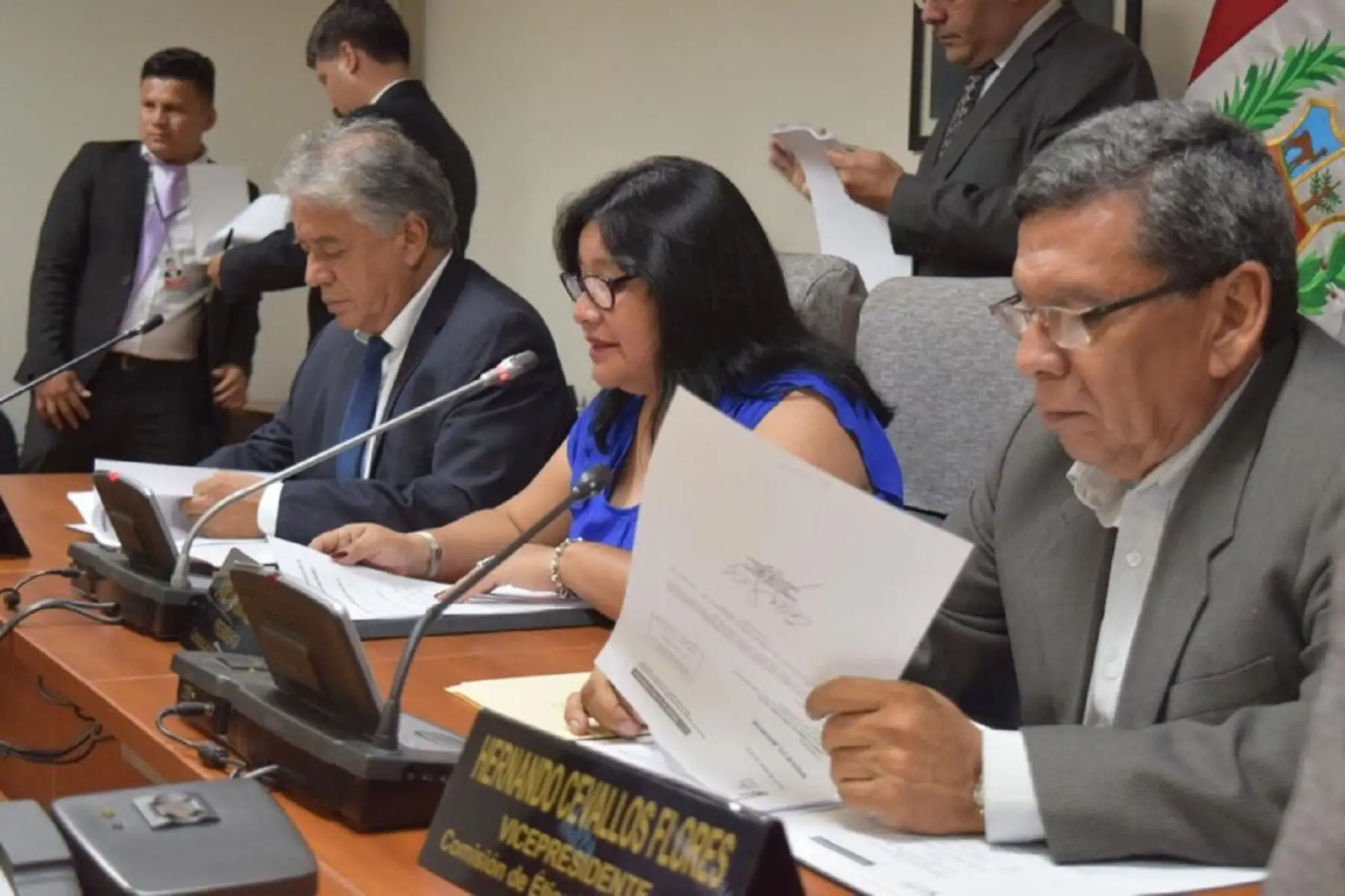 Comisión de Ética Parlamentaria. Foto: Congreso.