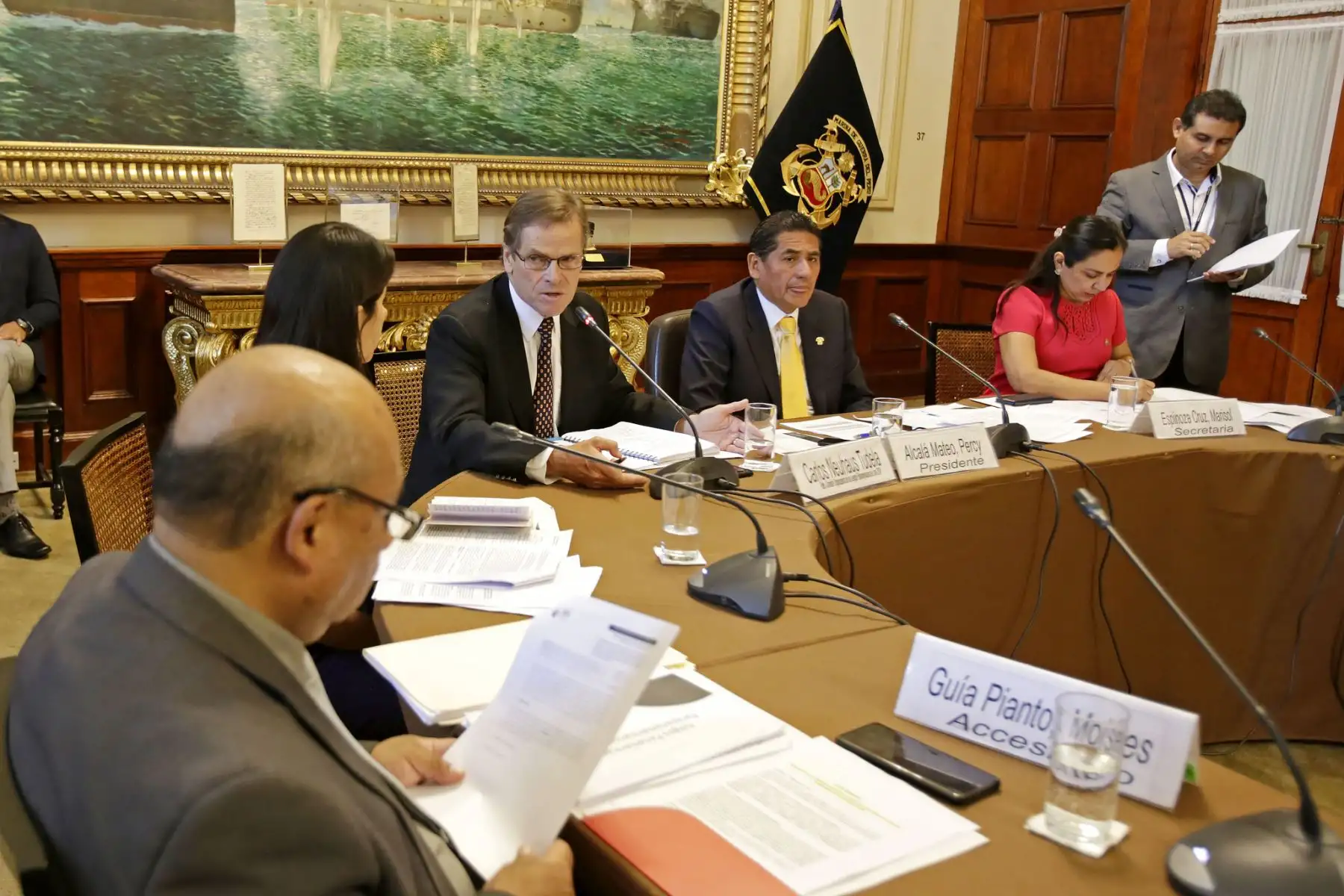 Comisión de Presupuesto del Congreso aprueba proyecto de medidas excepcionales para Lima 2019. Foto: ANDINA/ Difusión