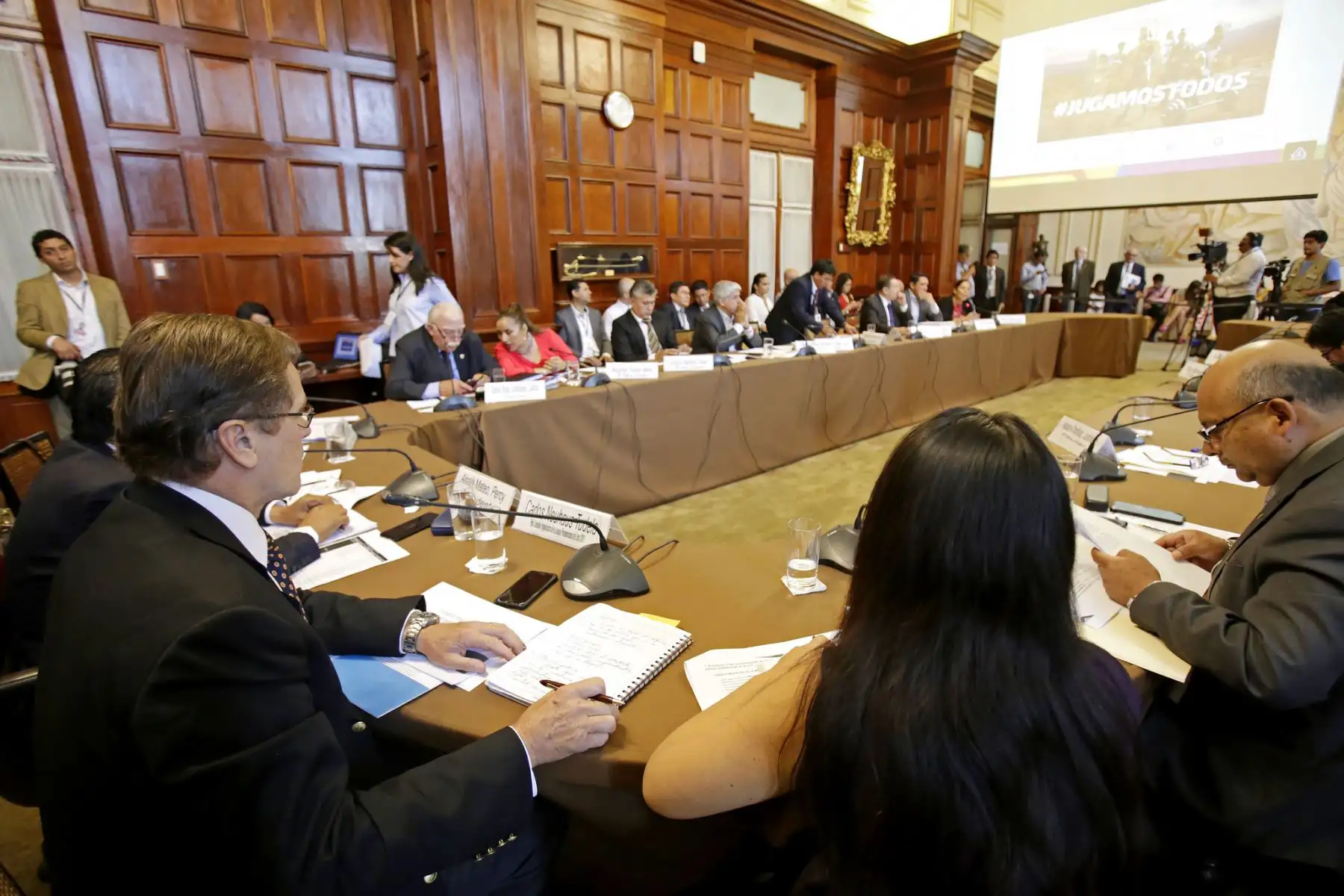 Comisión de Presupuesto del Congreso aprueba proyecto de medidas excepcionales para Lima 2019. Foto: ANDINA/ Difusión