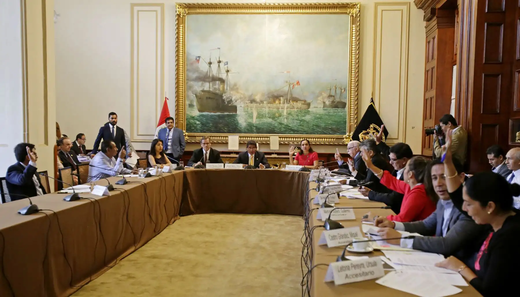 Comisión de Presupuesto del Congreso aprueba proyecto de medidas excepcionales para Lima 2019. Foto: ANDINA/ Difusión