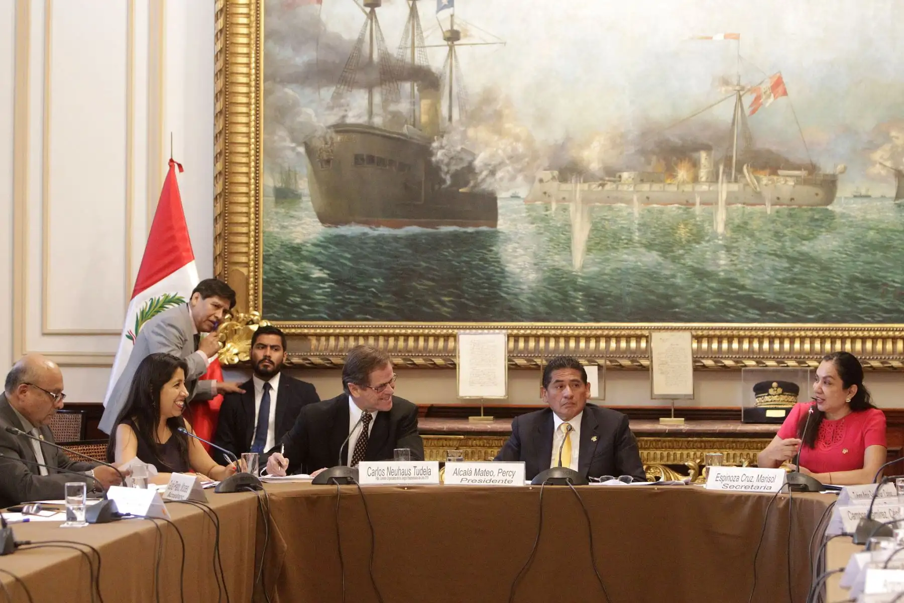 Comisión de Presupuesto del Congreso aprueba proyecto de medidas excepcionales para Lima 2019. Foto: ANDINA/ Difusión