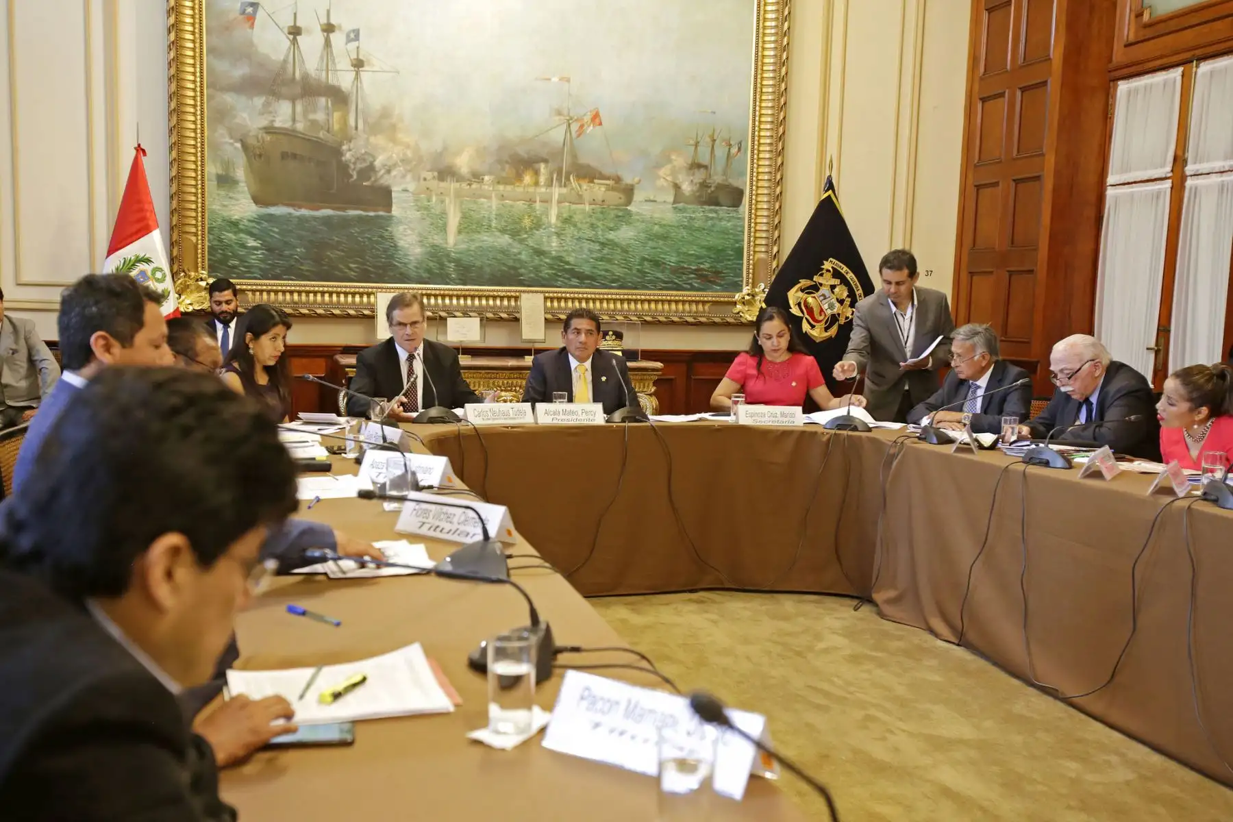 Comisión de Presupuesto del Congreso aprueba proyecto de medidas excepcionales para Lima 2019. Foto: ANDINA/ Difusión