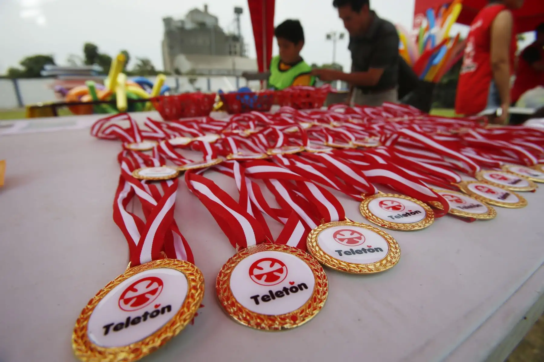 Niños de la Teletón participan en la clausura de programa de deporte adaptado "DeporTeletón 2019" en las instalaciones de la Clínica San juan de Dios. Foto: ANDINA/Nathalie Sayago