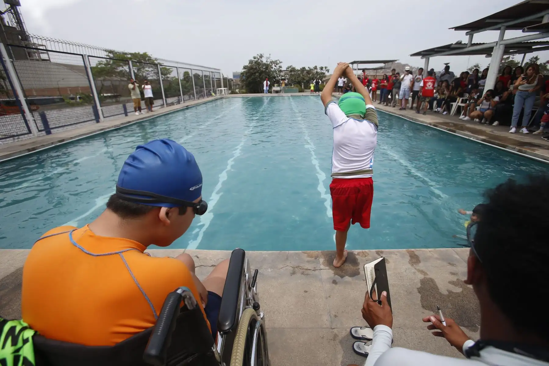 Niños de la Teletón participan en la clausura de programa de deporte adaptado "DeporTeletón 2019" en las instalaciones de la Clínica San juan de Dios. Foto: ANDINA/Nathalie Sayago