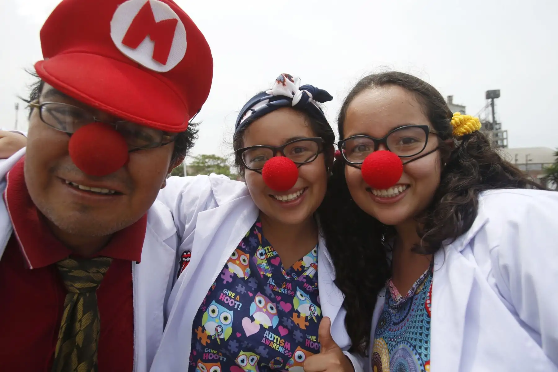 Niños de la Teletón participan en la clausura de programa de deporte adaptado "DeporTeletón 2019" en las instalaciones de la Clínica San juan de Dios. Foto: ANDINA/Nathalie Sayago