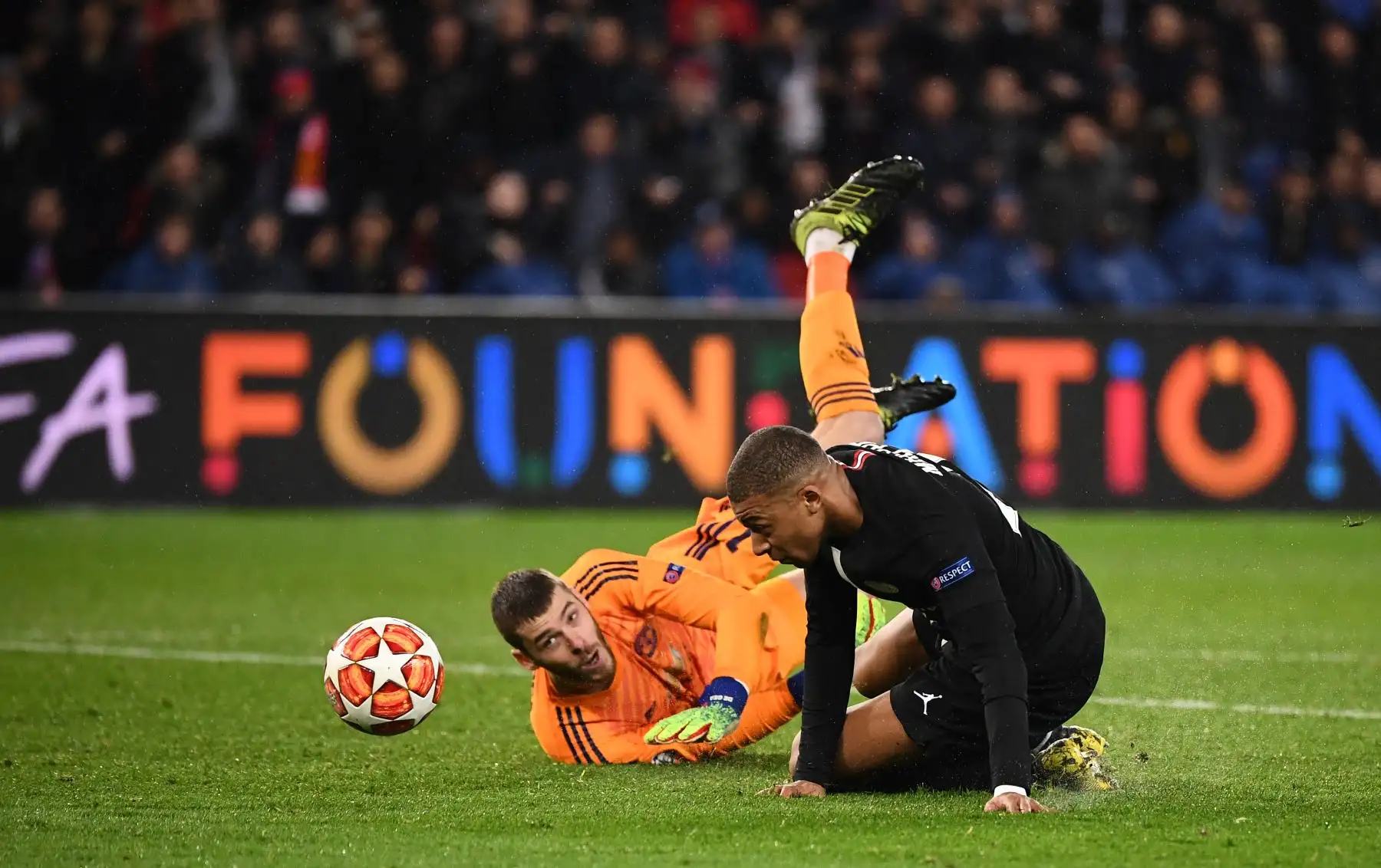 Manchester United vence 3 a 1 al PSG. Foto: AFP
