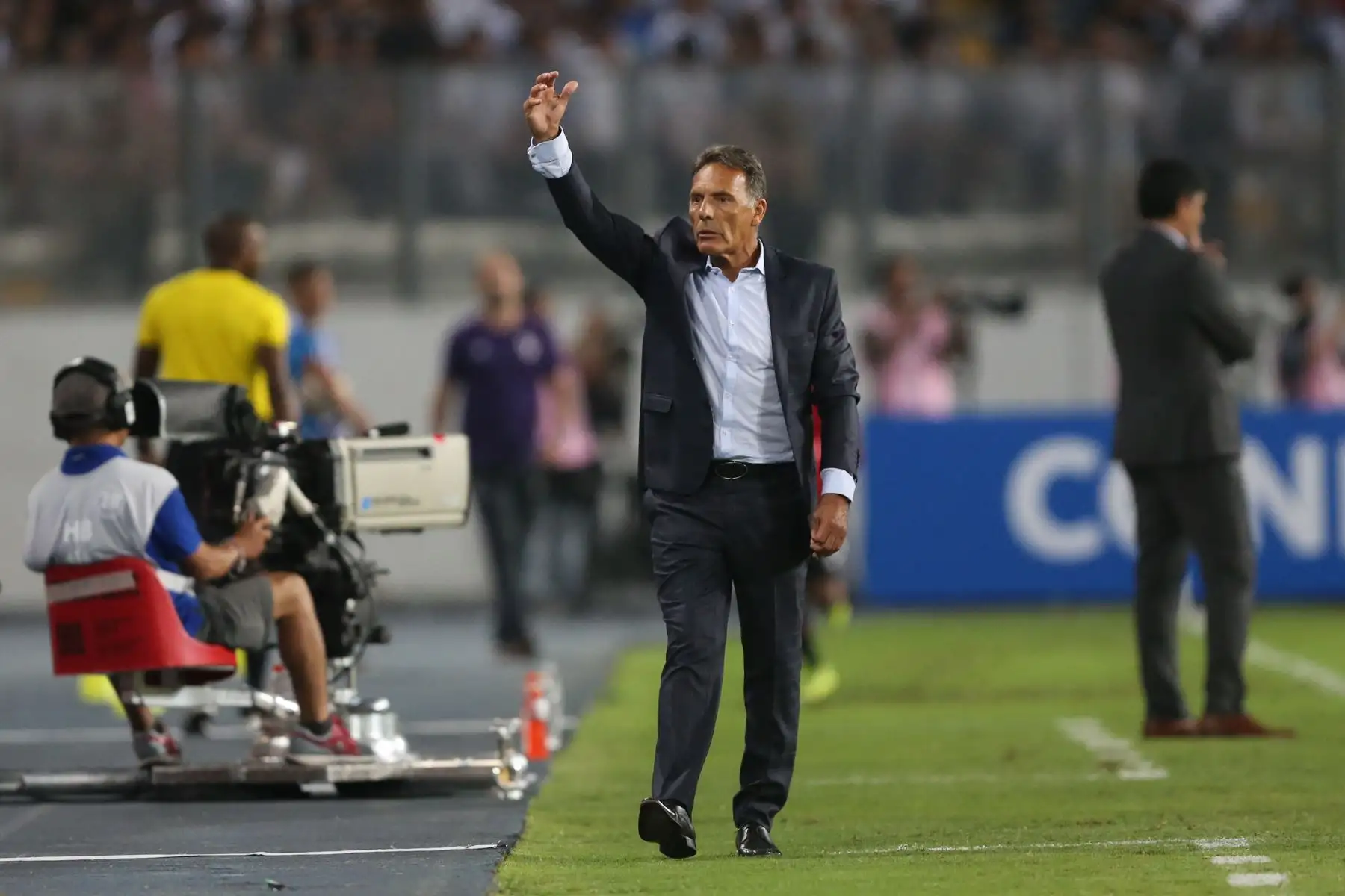 Alianza Lima igualó 1-1 a River Plate en el  primer partido de la fase de grupos de la Copa Libertadores. Foto: ANDINA/Jhony Laurente