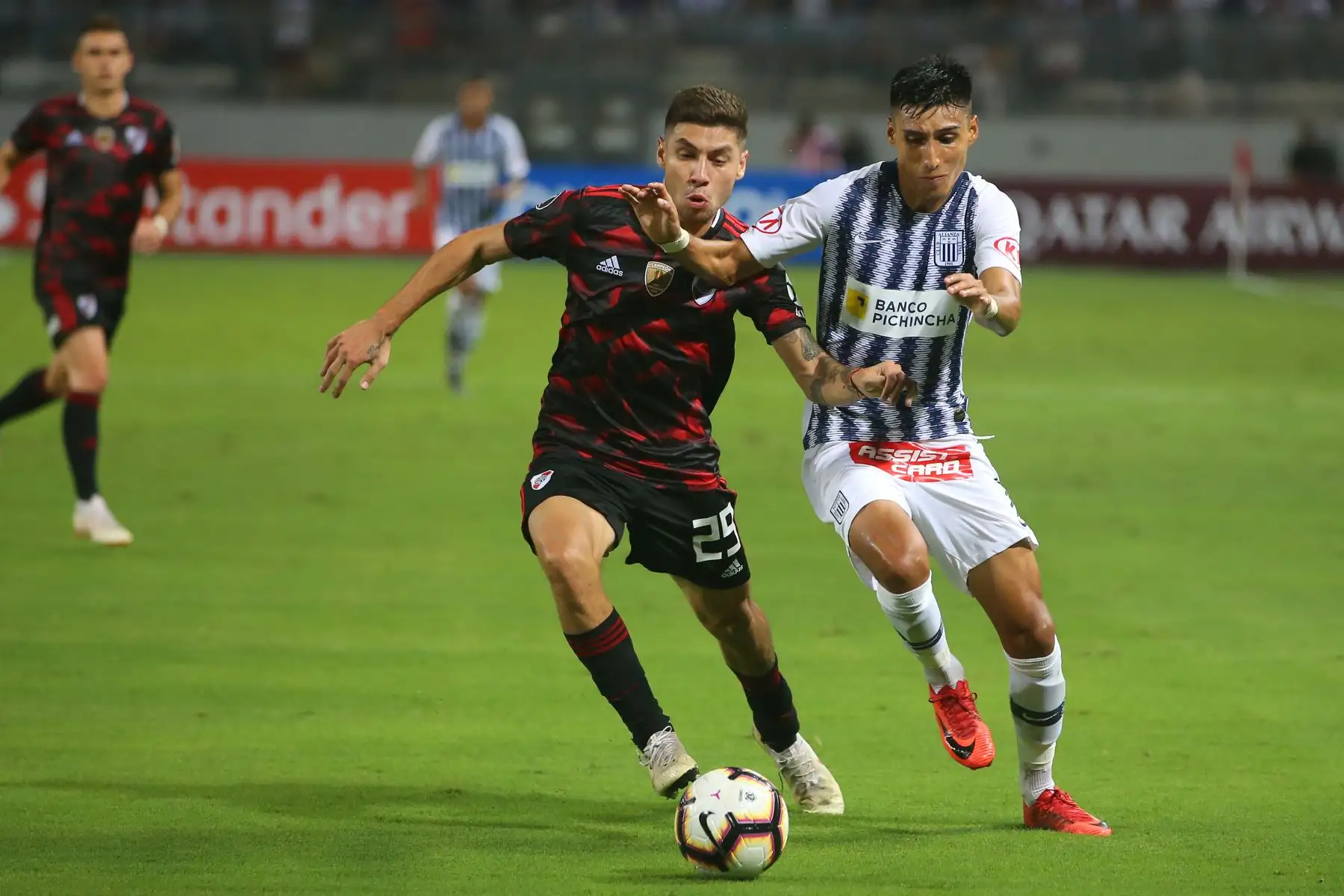Alianza Lima empató 1-1 con River Plate en el Estadio Nacional primer partido de la fase de grupos A de Copa Libertadores. Foto: ANDINA/Vidal Tarqui