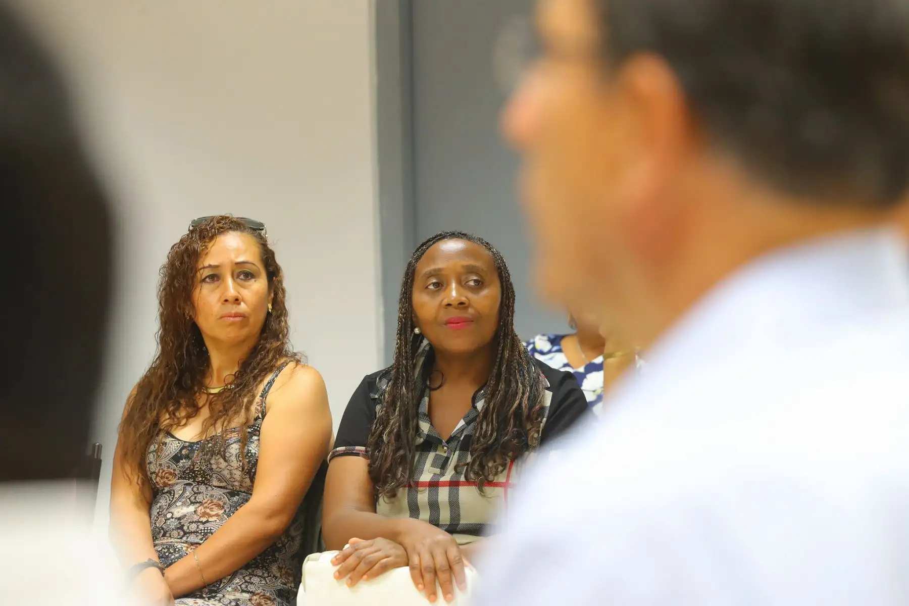 Mandatario sostiene encuentro con Mujeres Afrodescendientes de Ica. Foto: ANDINA/Prensa Presidencia