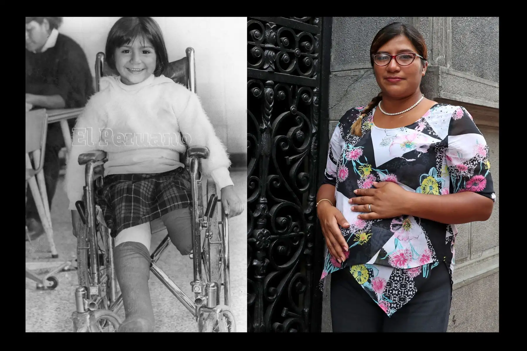 Vanessa Quiroga quien fuera la niña símbolo de Tarata.Foto: ANDINA/Melina Mejía.