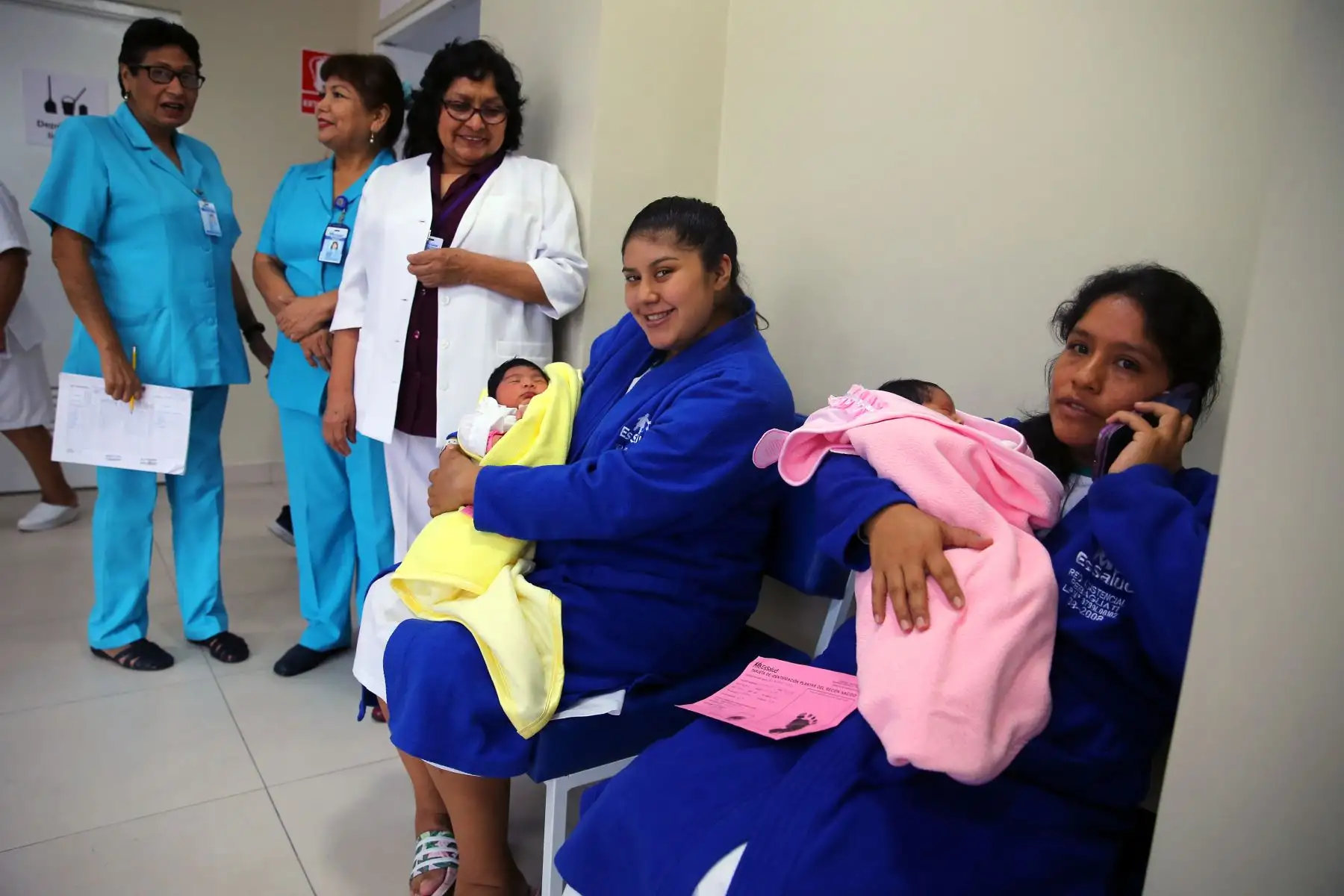 Inauguración de modernos ambientes de emergencia, ginecología y obstetricia del Hospital Rebagliati . Foto: ANDINA/Vidal Tarqui
