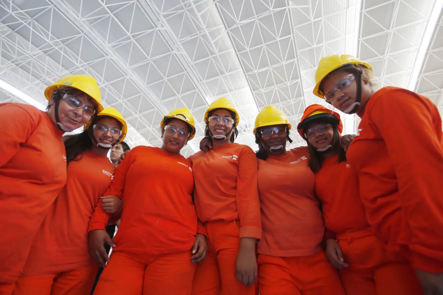 Panamericanos Lima 2019. Deportistas, ingenieras, arquitectas y obreras; mujeres todas, forman parte del Programa Lima 2019. Foto: ANDINA/Nathalie Sayago