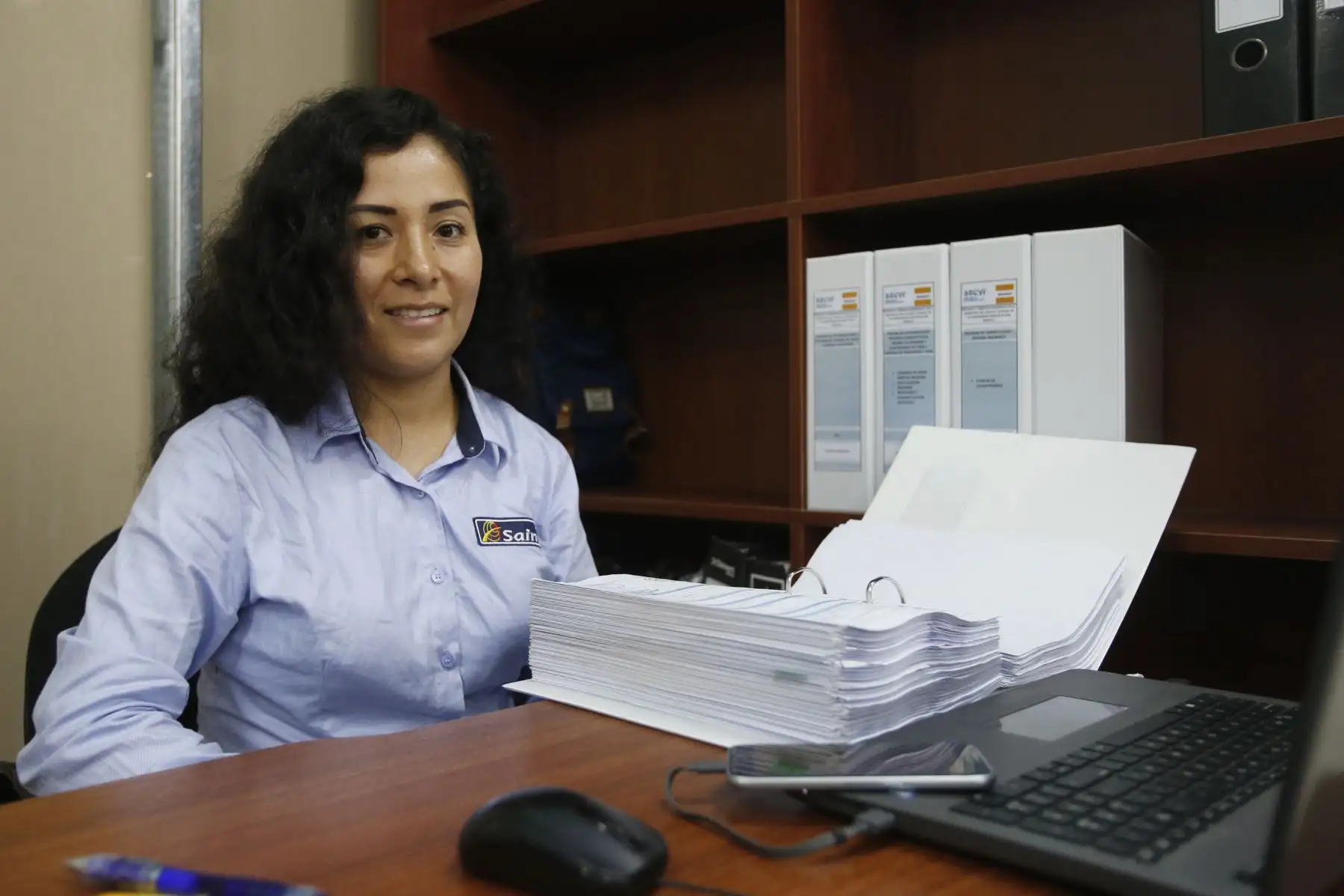 Panamericanos Lima 2019. Deportistas, ingenieras, arquitectas y obreras; mujeres todas, forman parte del Programa Lima 2019. Silvia Dueñas de 32 años de edad es la Asistente de Comisionamiento de la sede Callao. Foto: ANDINA/Nathalie Sayago
