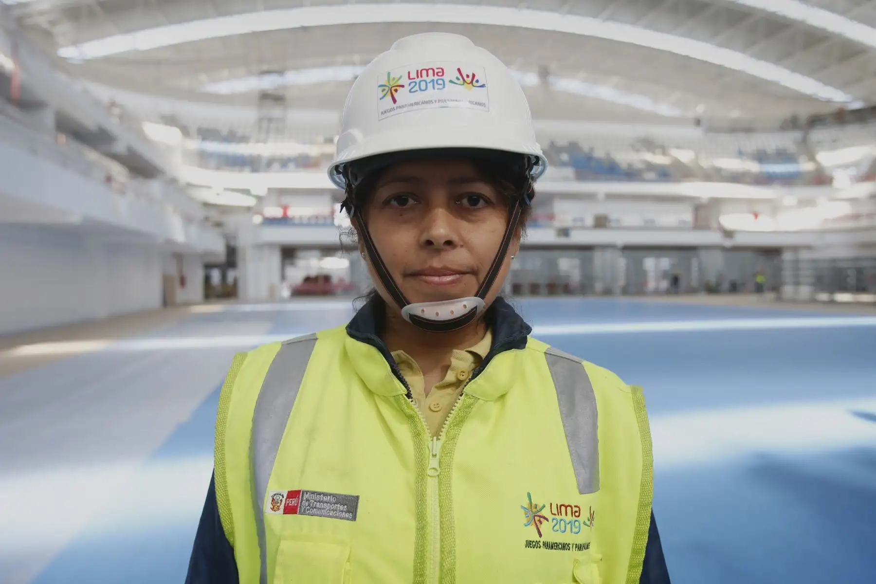 Panamericanos Lima 2019. Deportistas, ingenieras, arquitectas y obreras; mujeres todas, forman parte del Programa Lima 2019. La Ingeniera Civil, Rosa Espinoza de 41 maños es la Coordinadora de las tres sedes de los juegos. Foto: ANDINA/Nathalie Sayago