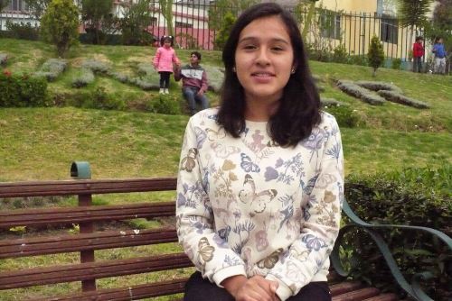 Verónica Velásquez, la estudiante arequipeña que logró el primer puesto en examen de admisión a los COAR. ANDINA