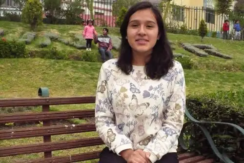 Verónica Velásquez, la estudiante arequipeña que logró el primer puesto en examen de admisión a los COAR. ANDINA