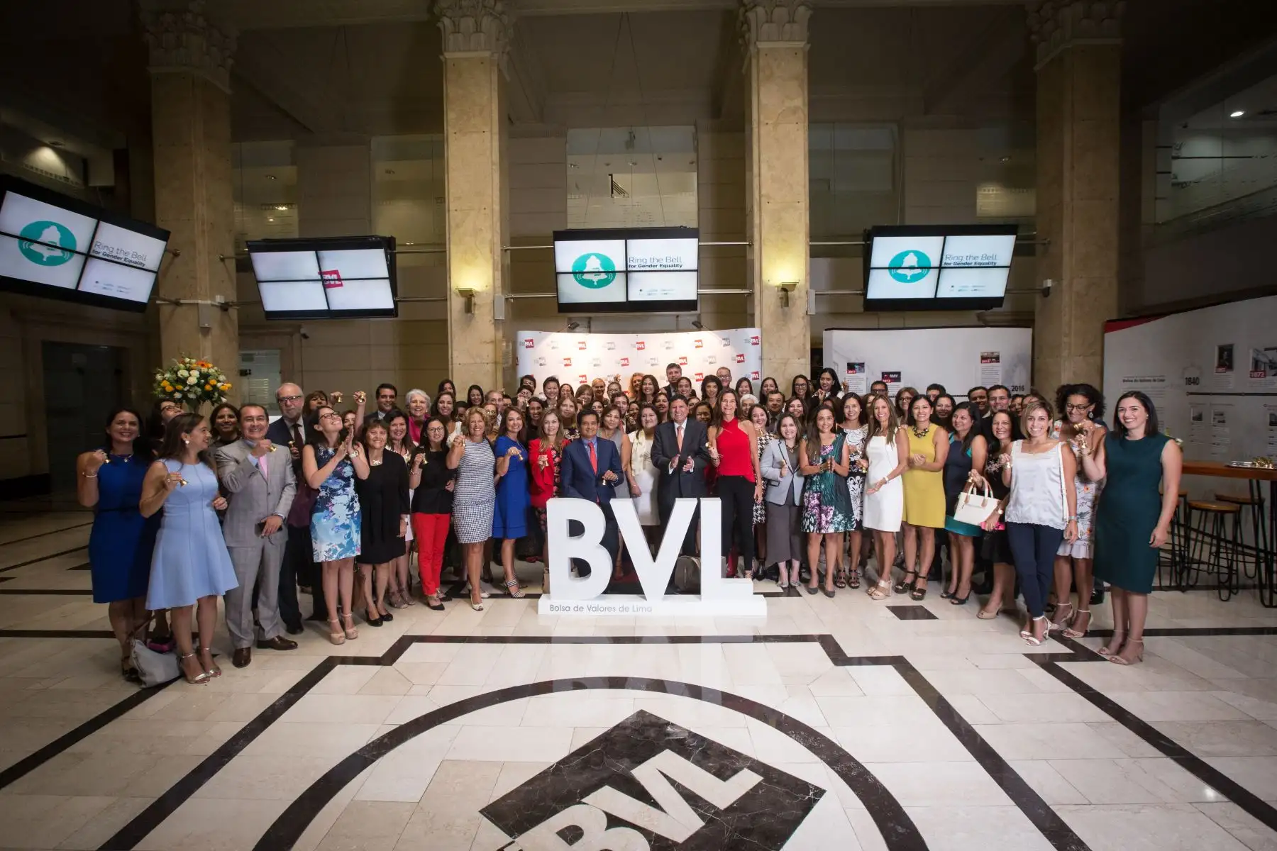 Bolsa de Valores de Lima. Cortesía.