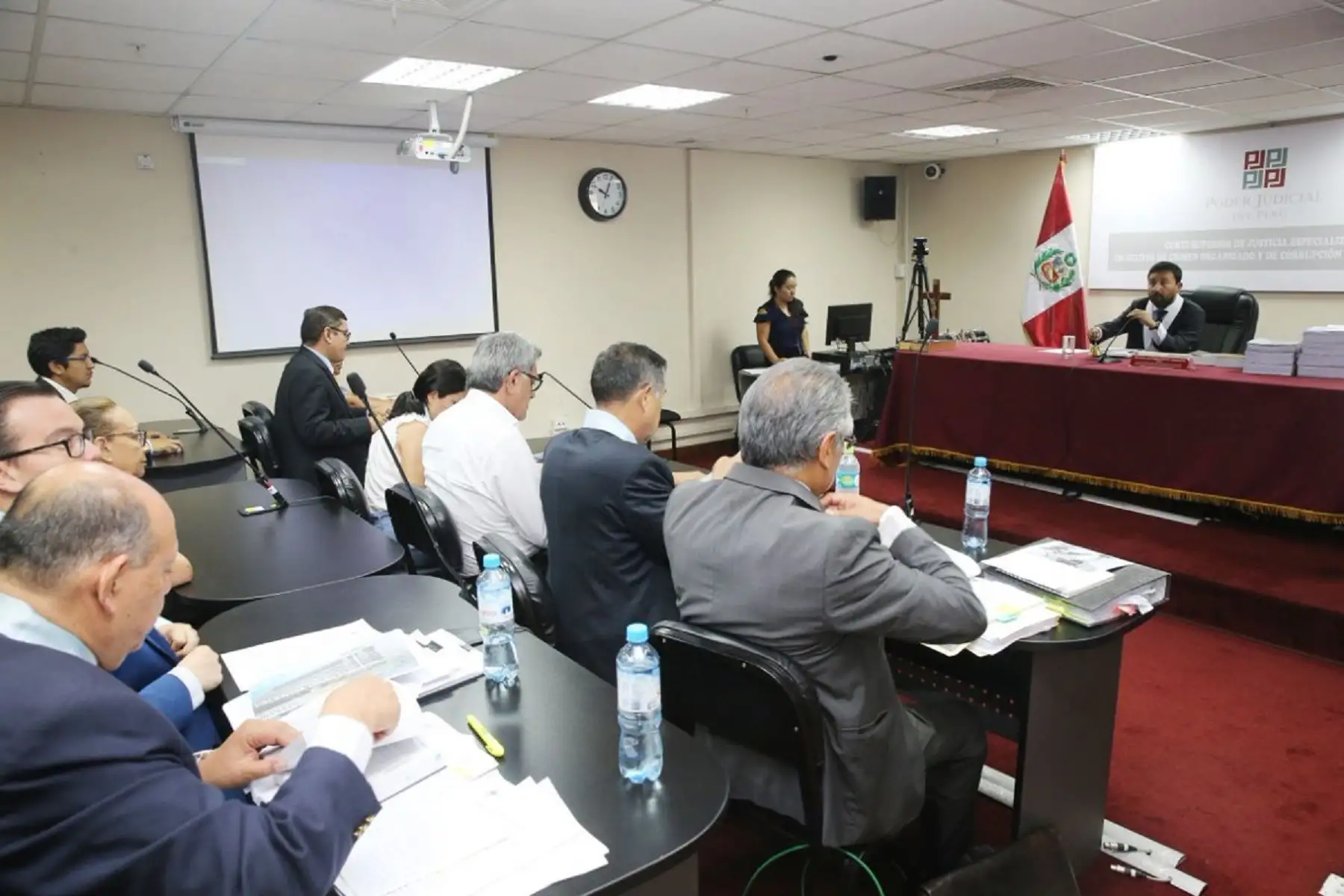 Audiencia de prisión preventiva contra Gonzalo Monteverde. Foto: Difusión.