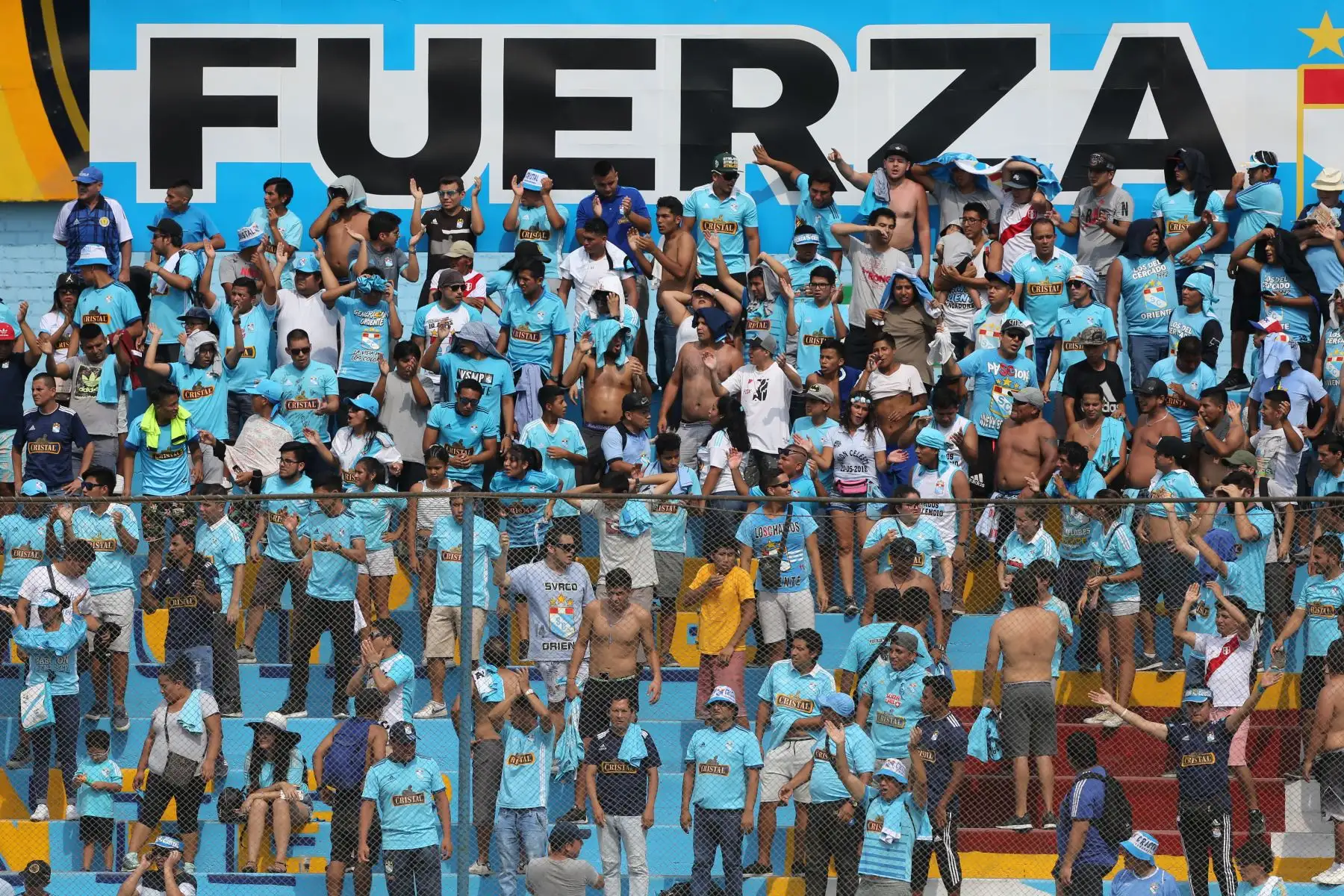Sporting Cristal ganò 1-0 al Unión Comercio en el torneo apertura, en el Estadio Alberto Gallardo. Foto: ANDINA/ Jhony Laurente