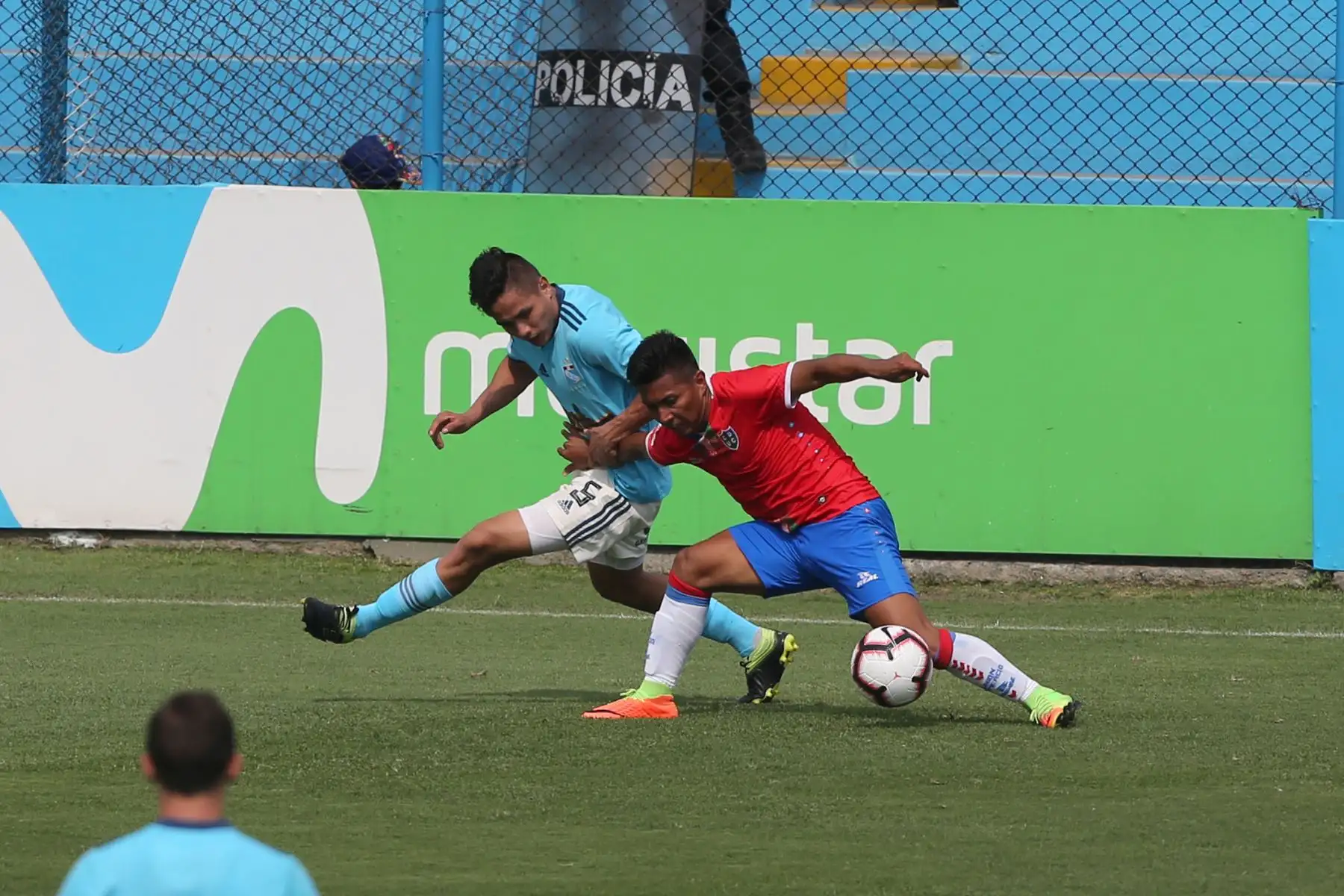 Sporting Cristal ganò 1-0 al Unión Comercio en el torneo apertura, en el Estadio Alberto Gallardo. Foto: ANDINA/ Jhony Laurente