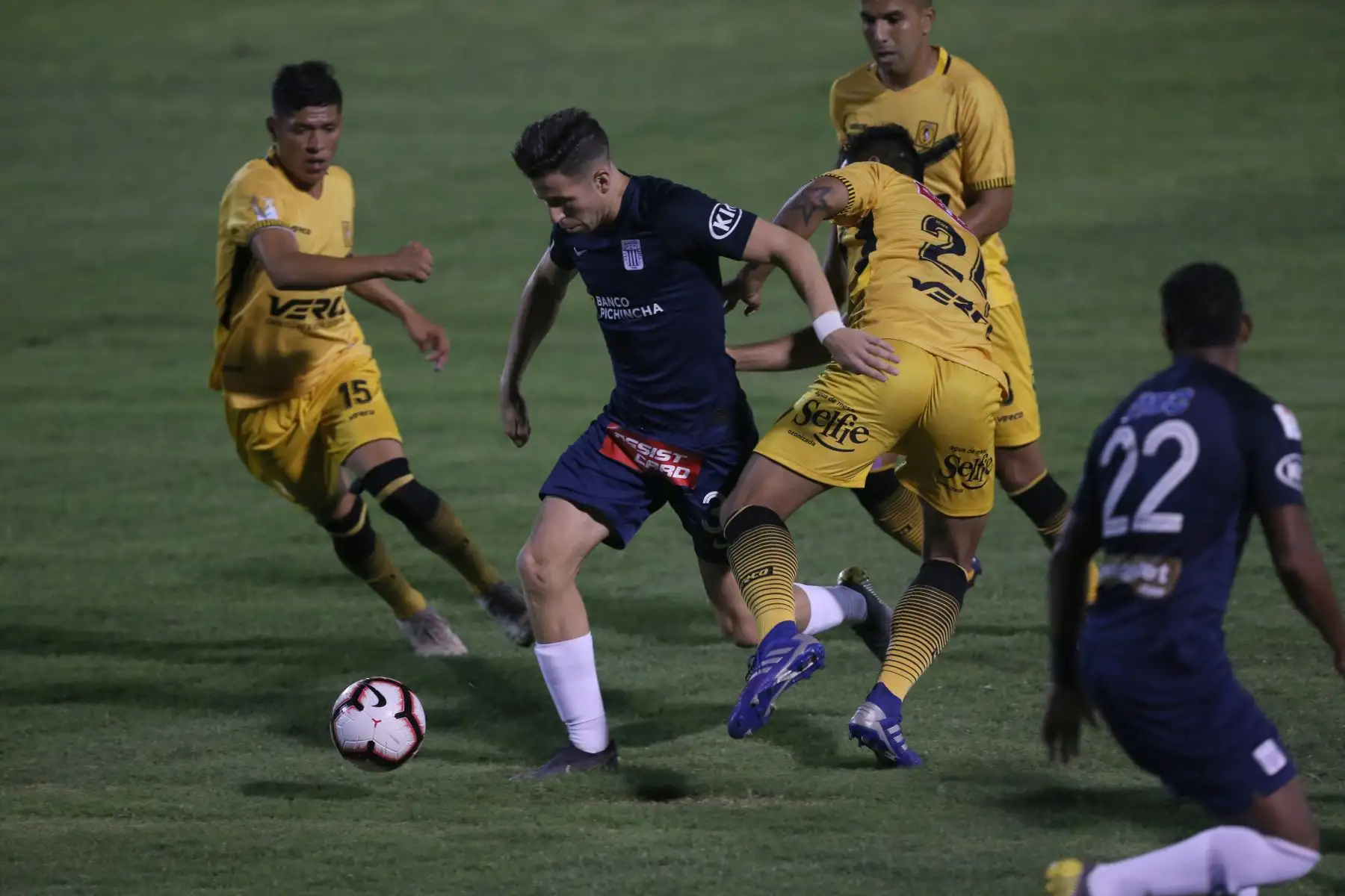 Partido por la liga 1 Movistar entre alianza Lima vs Cantolao, en estadio Miguel Grau del CallaoFoto: ANDINA/Jhony Laurente