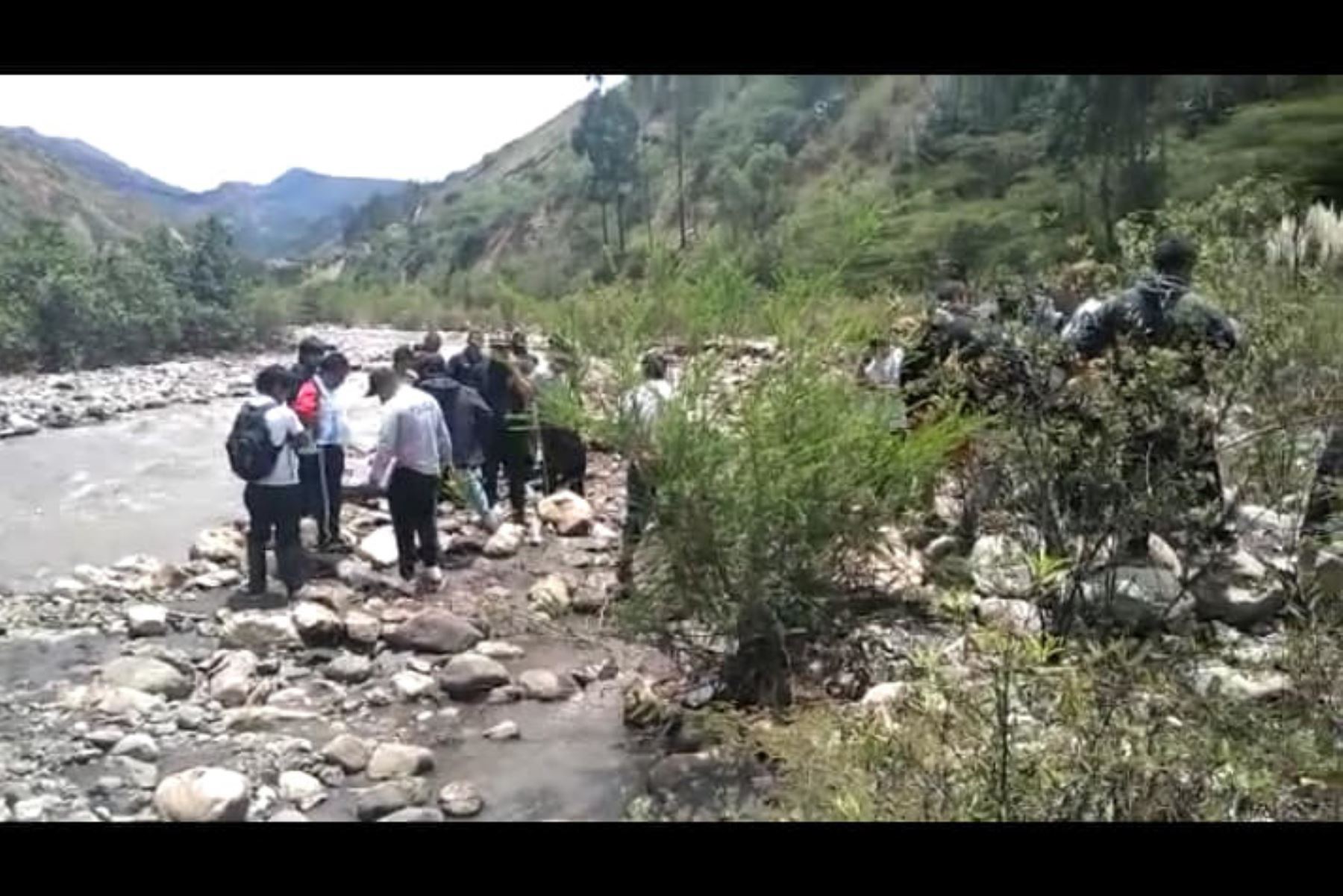 En la zona de Uchucmayo del río Sihuas (Áncash) fue hallado el cadáver del suboficial Jhony Huamán Próspero.