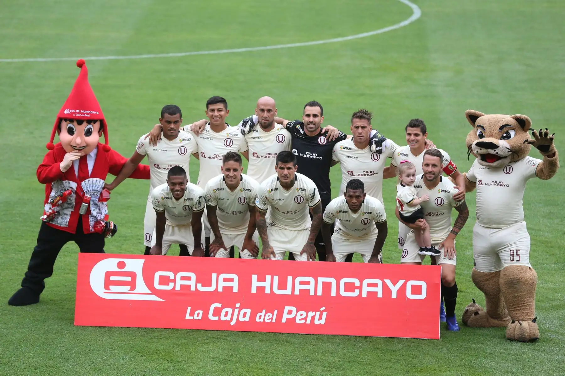 Partido de la cuarta jornada del Torneo Apertura de la Liga 1, entre Universitario de Deportes vs Carlos A. Manucci en el estadio Monumental. Foto:ANDINA/ Jhony Laurente