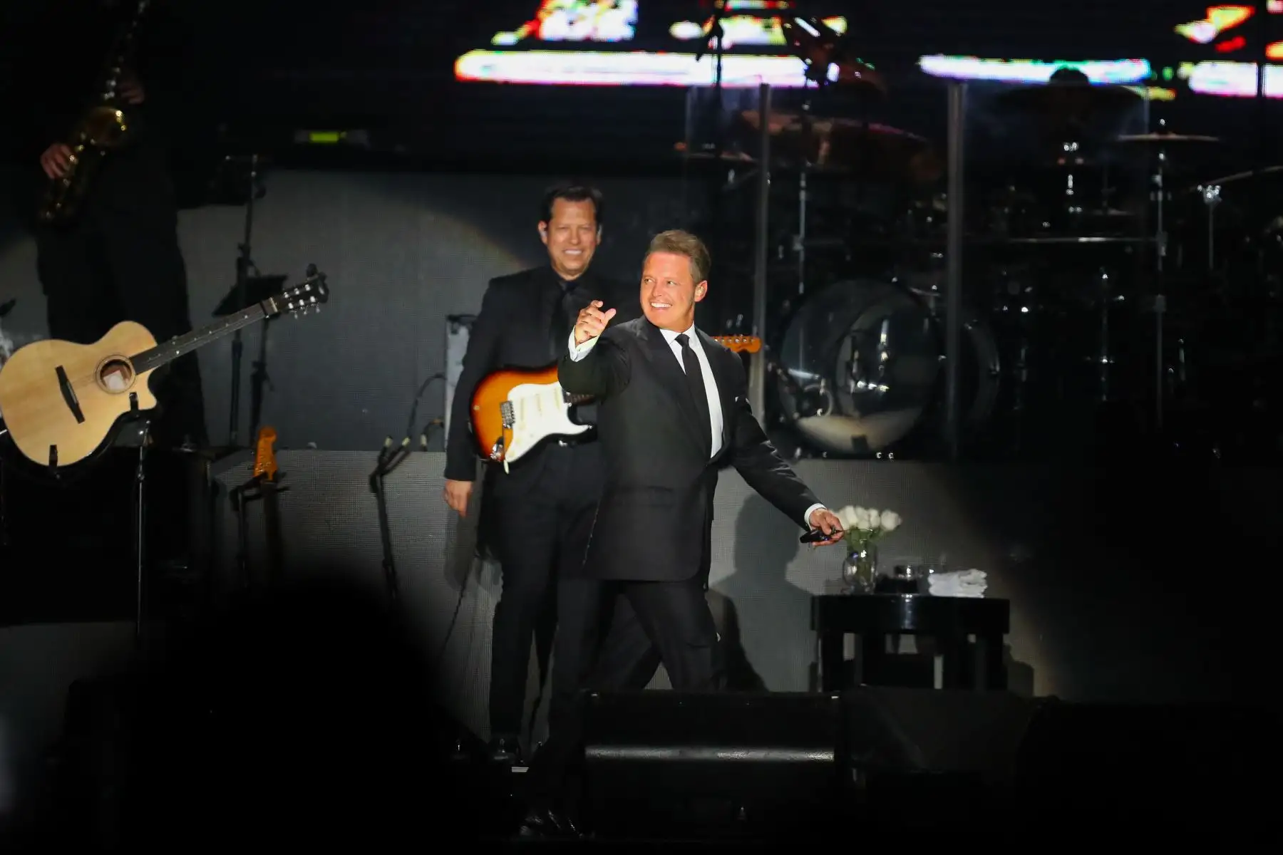 Luis Miguel se presenta en concierto en el Jockey Club. Foto: ANDINA/Andrés Valle