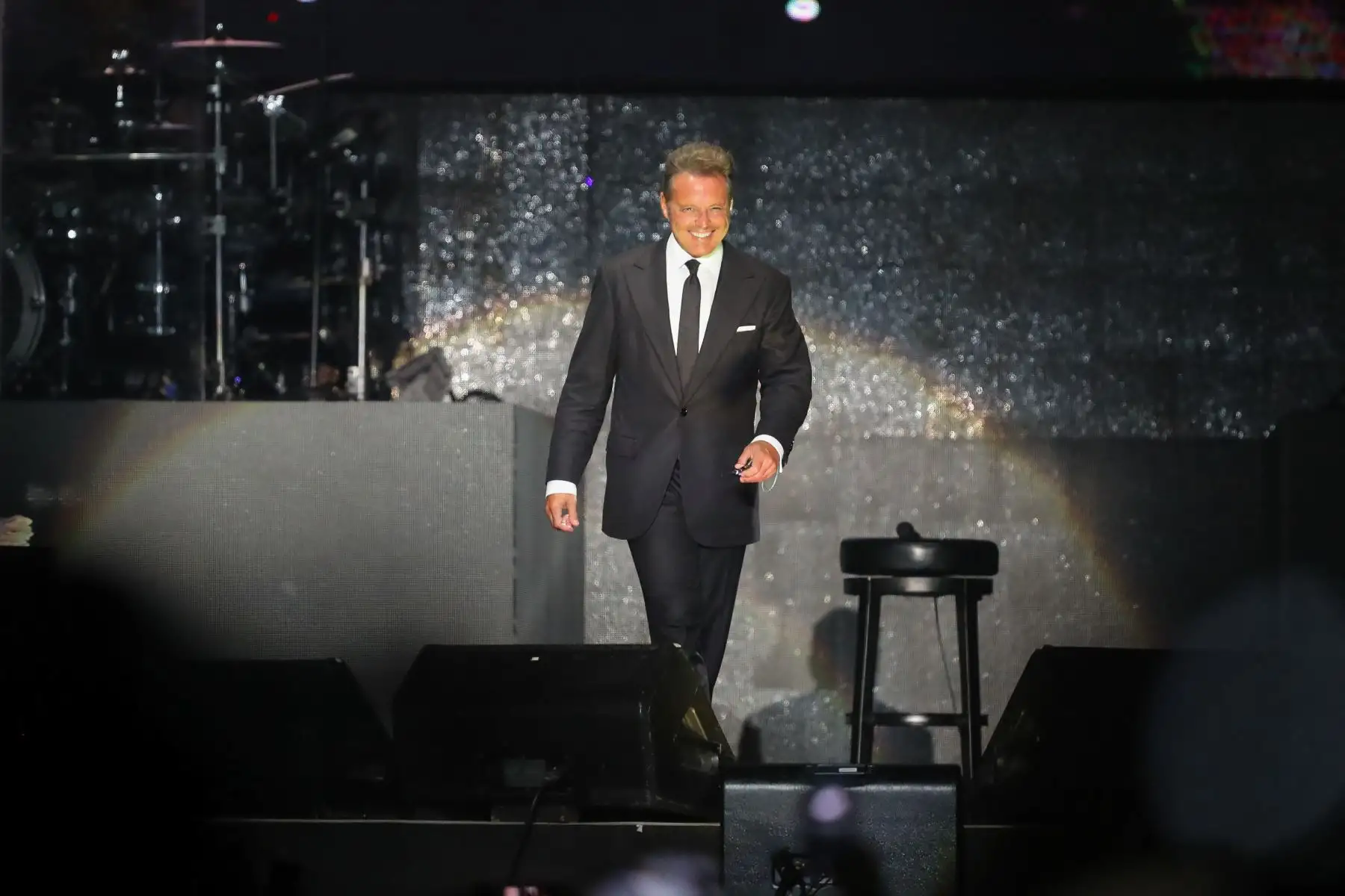 Luis Miguel se presenta en concierto en el Jockey Club. Foto: ANDINA/Andrés Valle