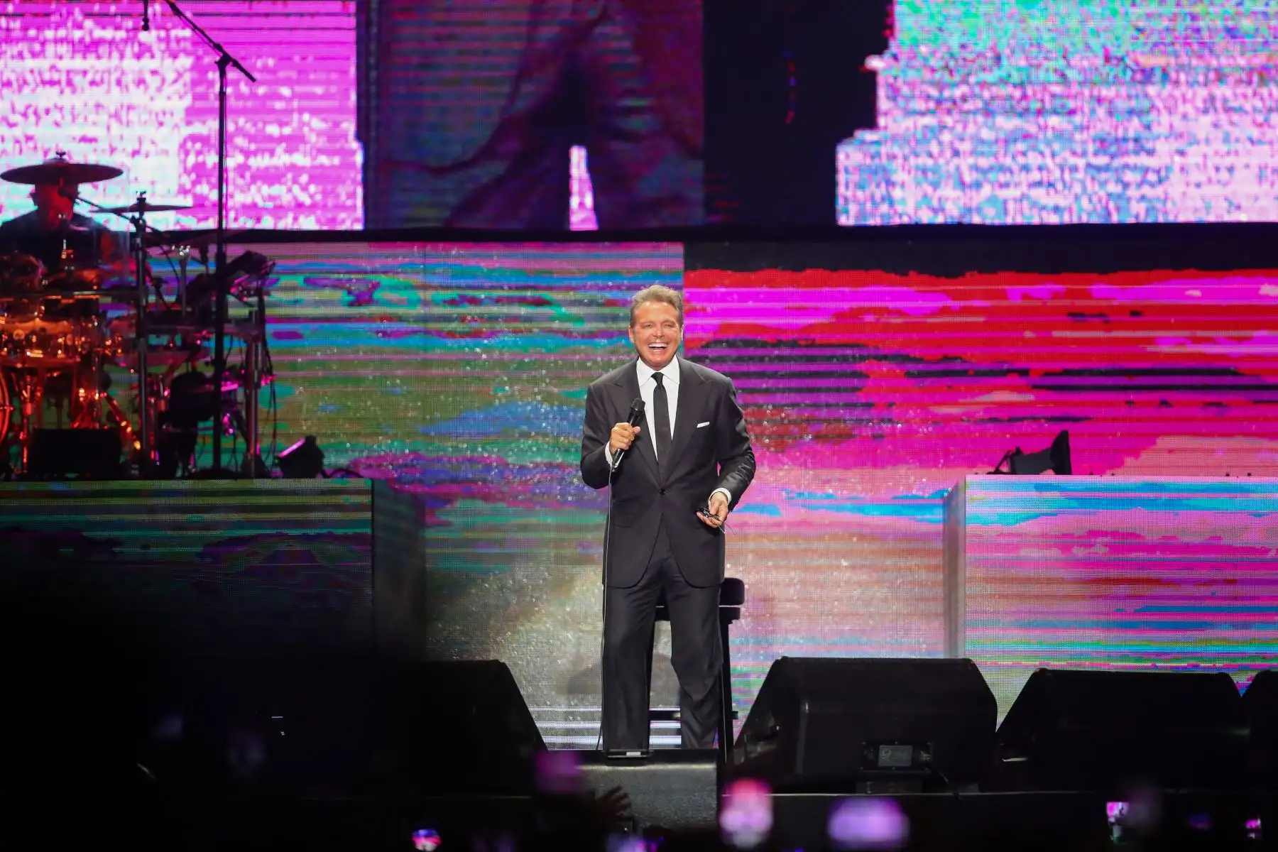 Luis Miguel se presenta en concierto en el Jockey Club. Foto: ANDINA/Andrés Valle