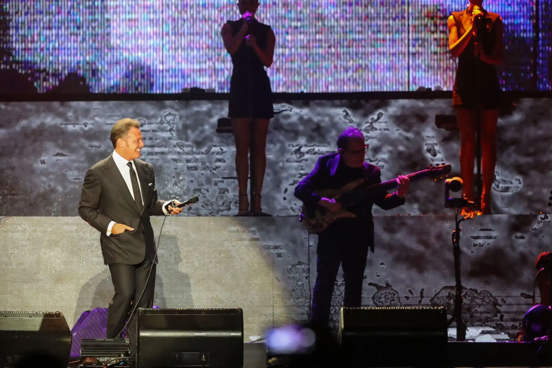 Luis Miguel se presenta en concierto en el Jockey Club. Foto: ANDINA/Andrés Valle